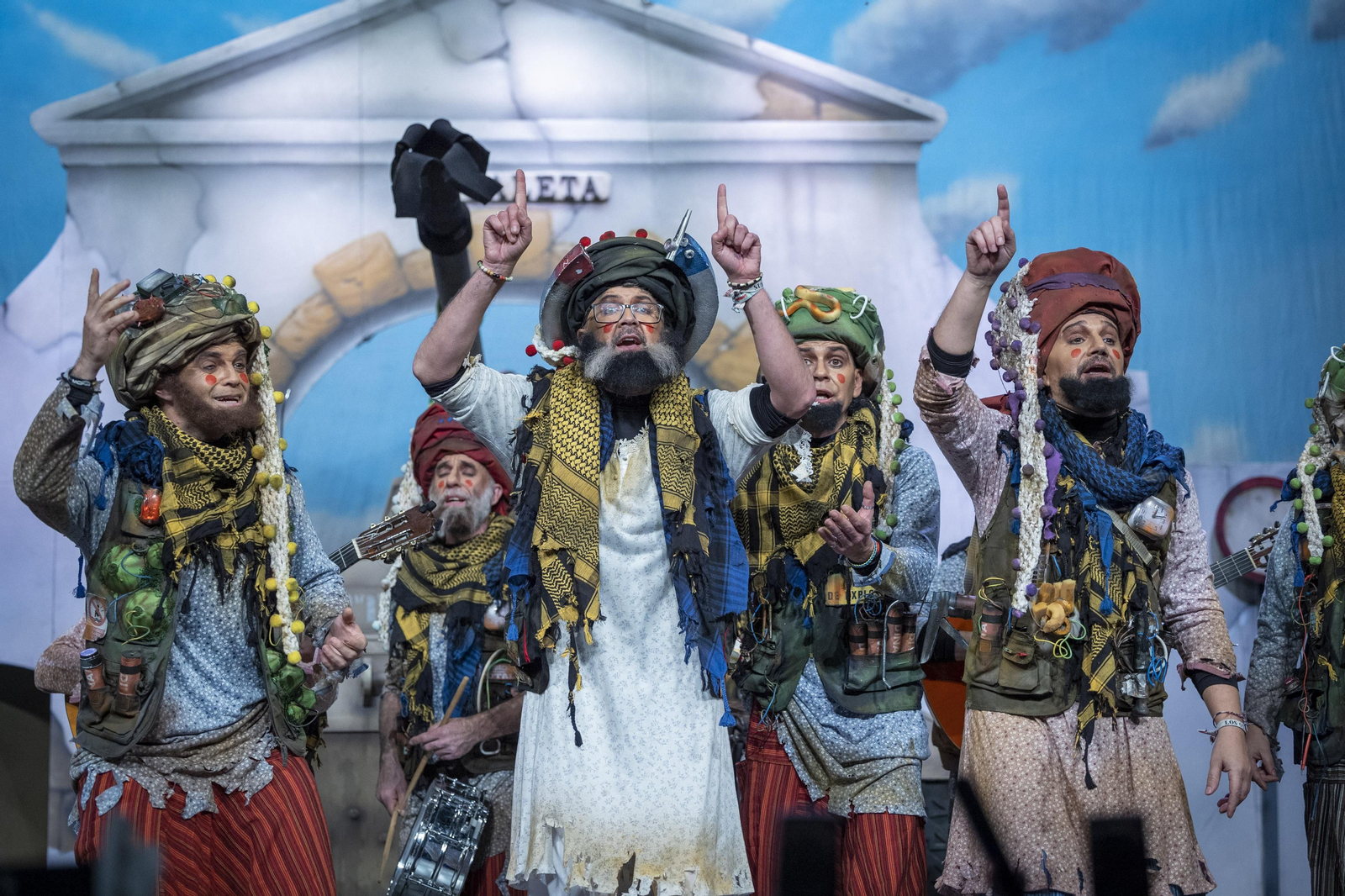 Chirigota 'Frente talibán de la república irreverente de Kadikadistán'