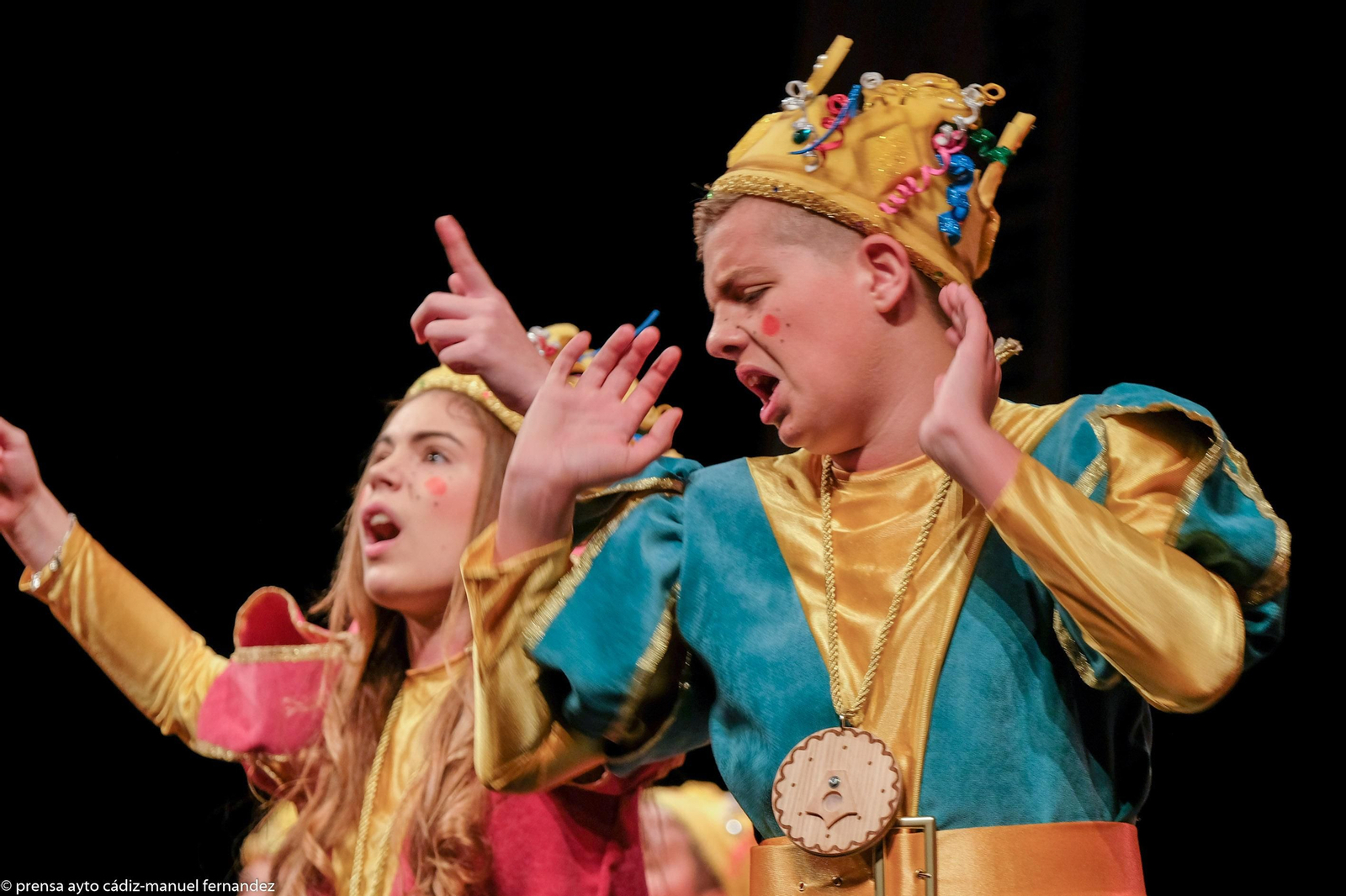 Chirigota Los reyes.