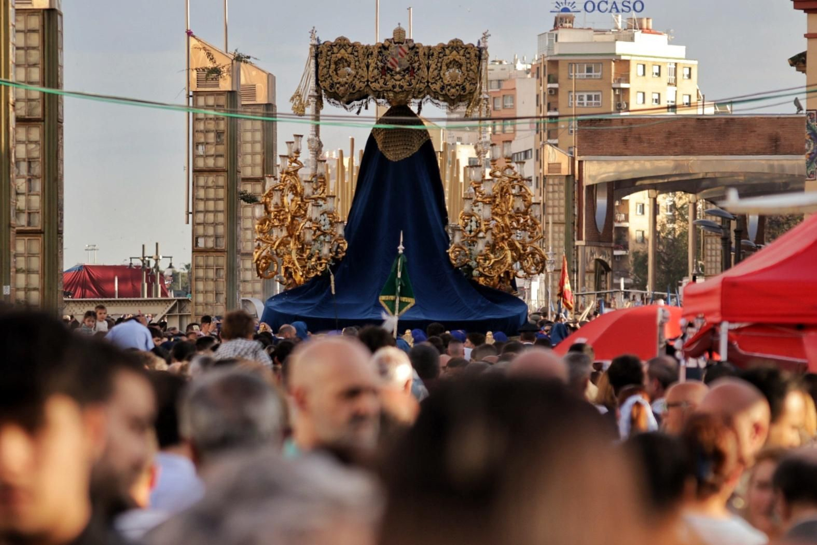 El Huerto el Domingo de Ramos en Málaga, en imágenes