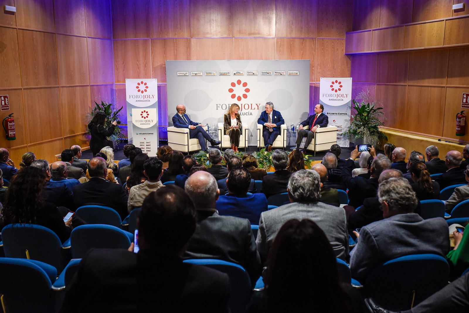 Imágenes del Foro Joly Andalucía Sostenibilidad en el Cluster portuario
