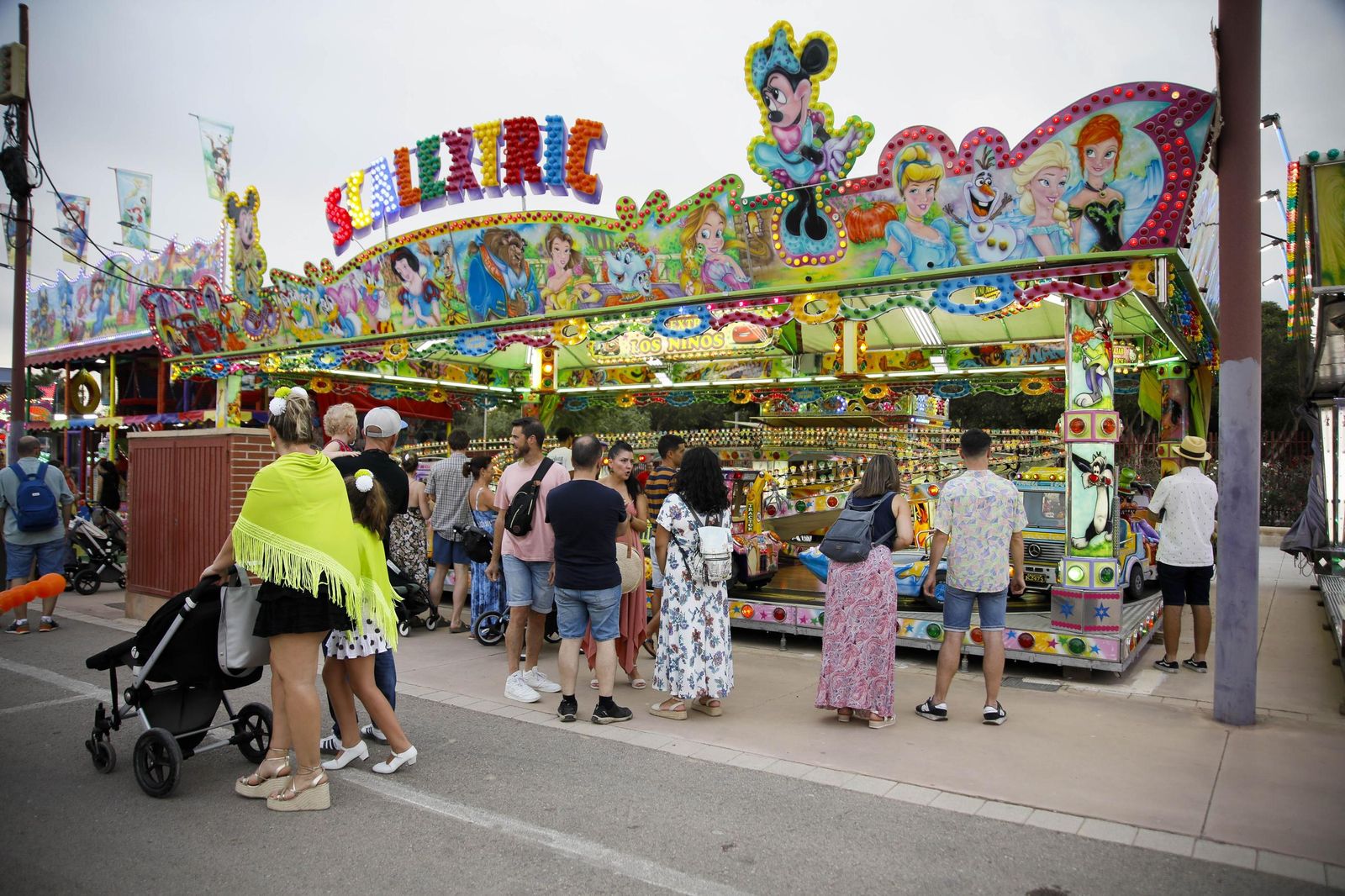 Las imágenes del lunes en la Feria de Almería sin ruidos