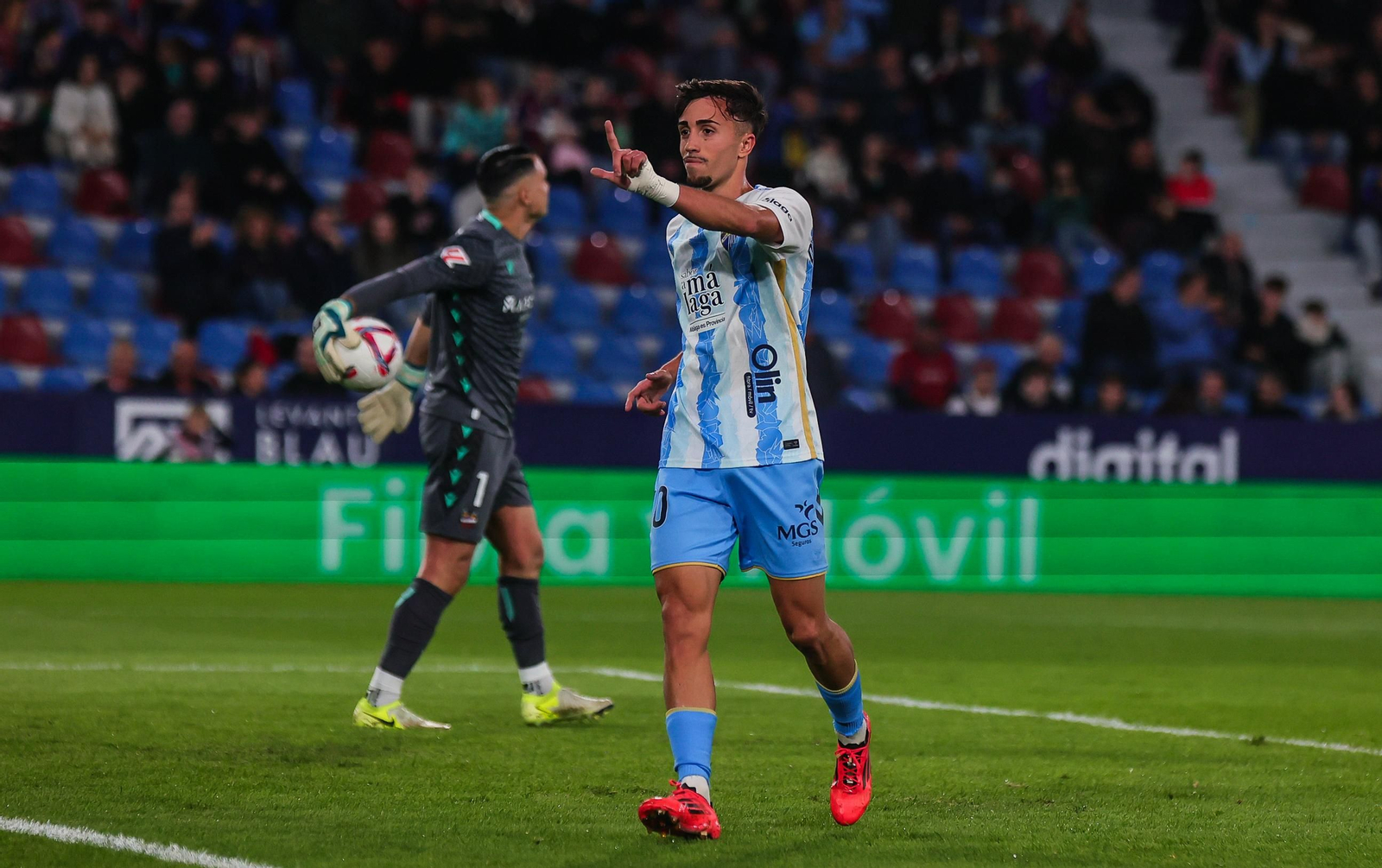 Las fotos del Levante-Málaga CF