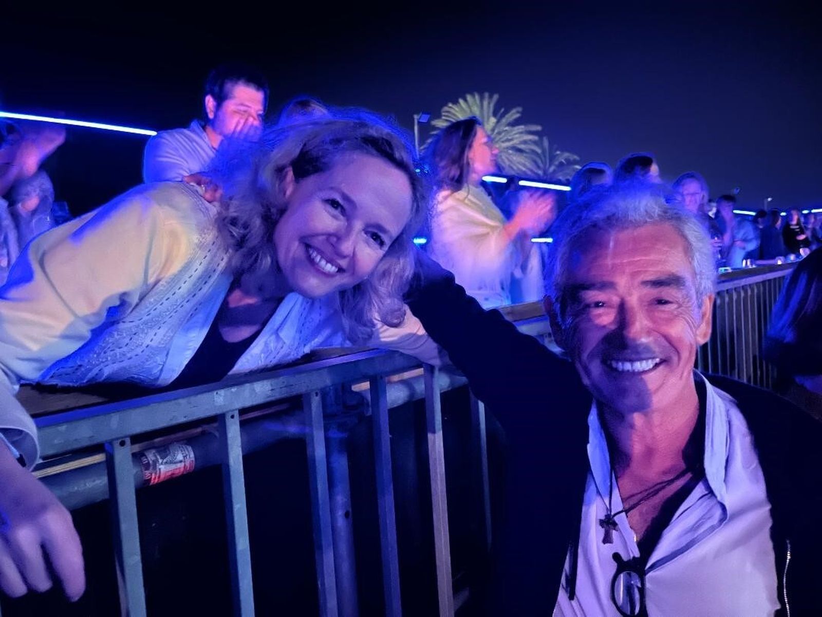 La vicepresidenta  primera del Gobierno, Nadia Calviño, con el presidente de la Fundación Alalá, José María Pacheco.