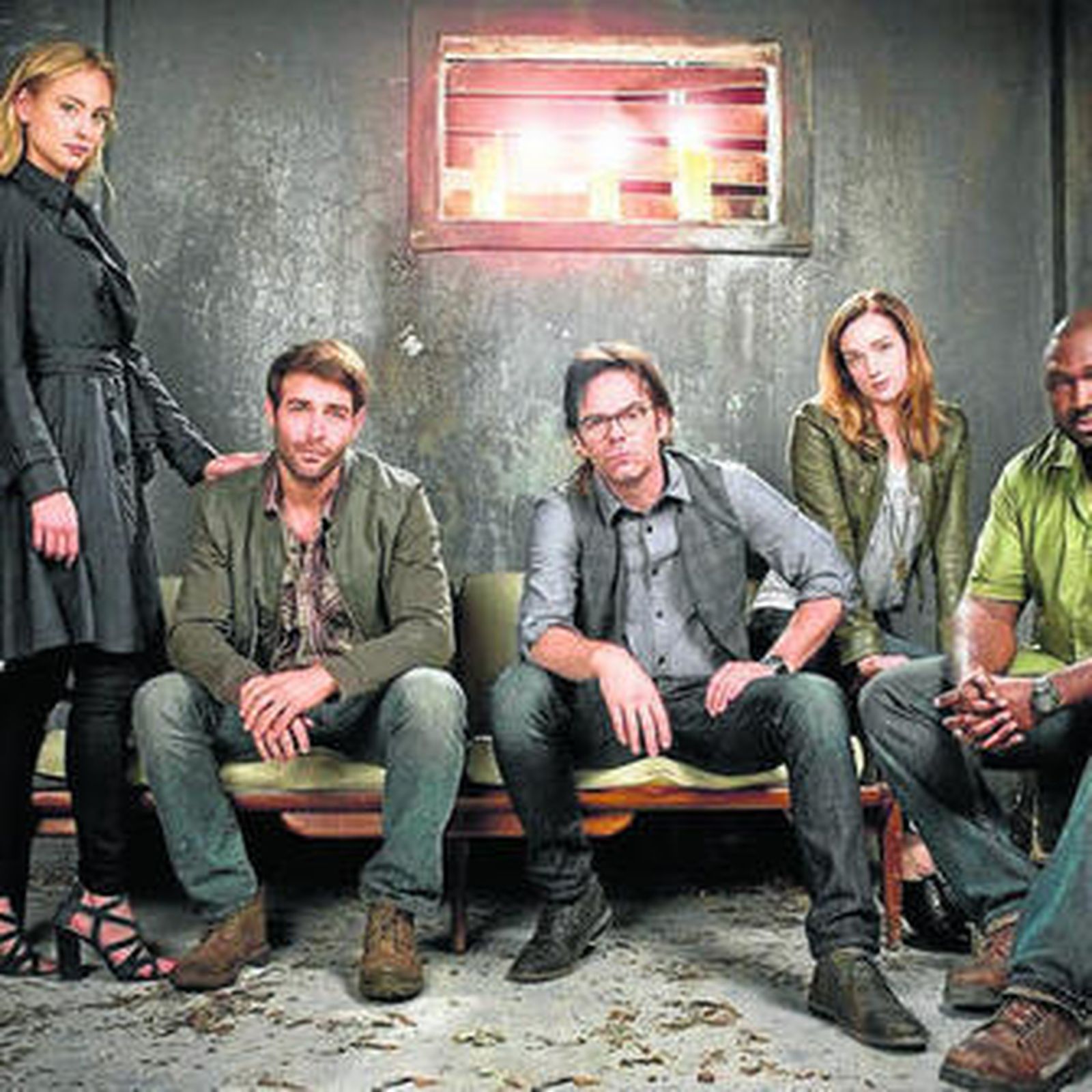 El elenco protagonista al completo.