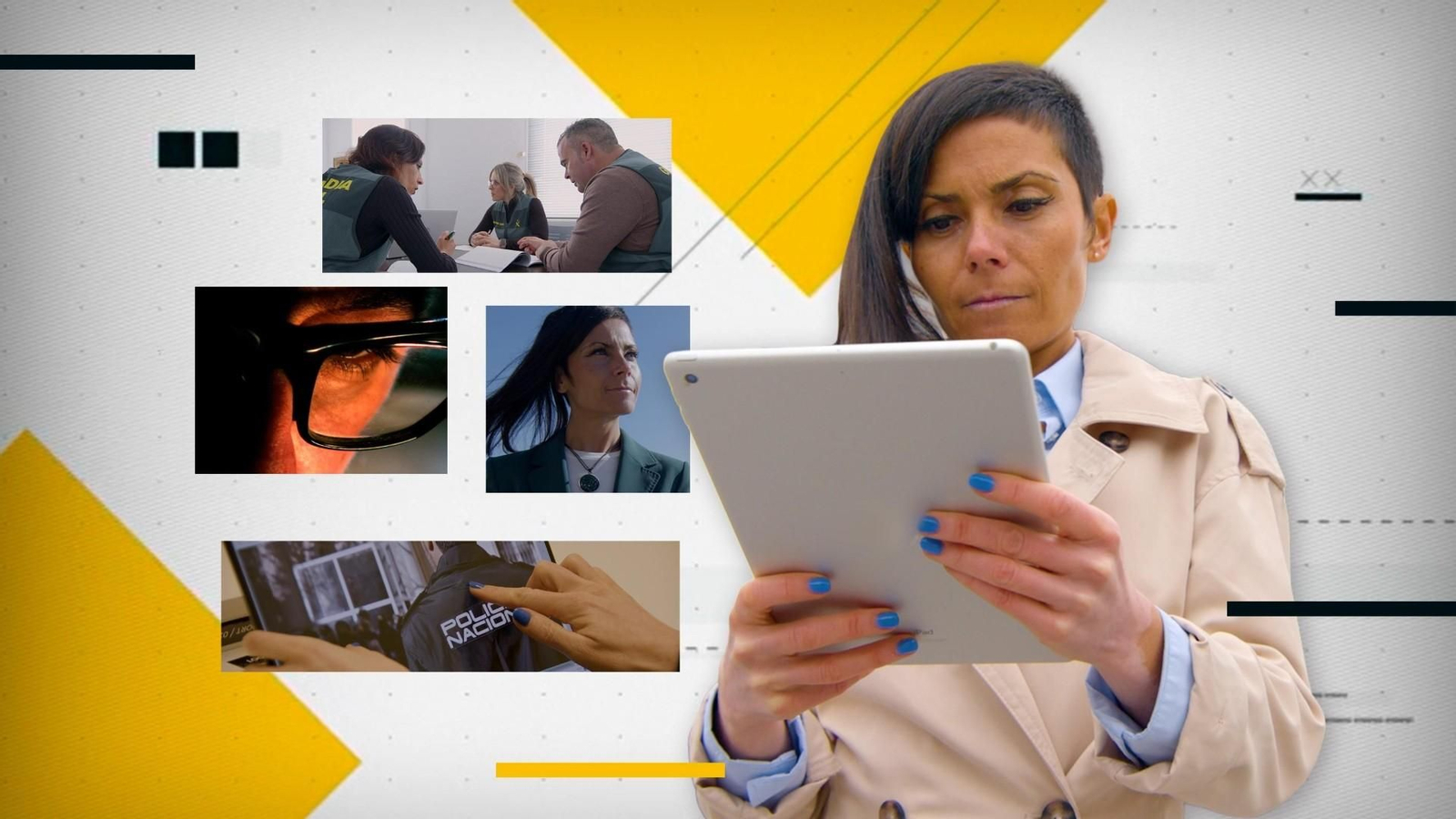 Esther Paniagua conductora del programa 'Ciberdelitos'