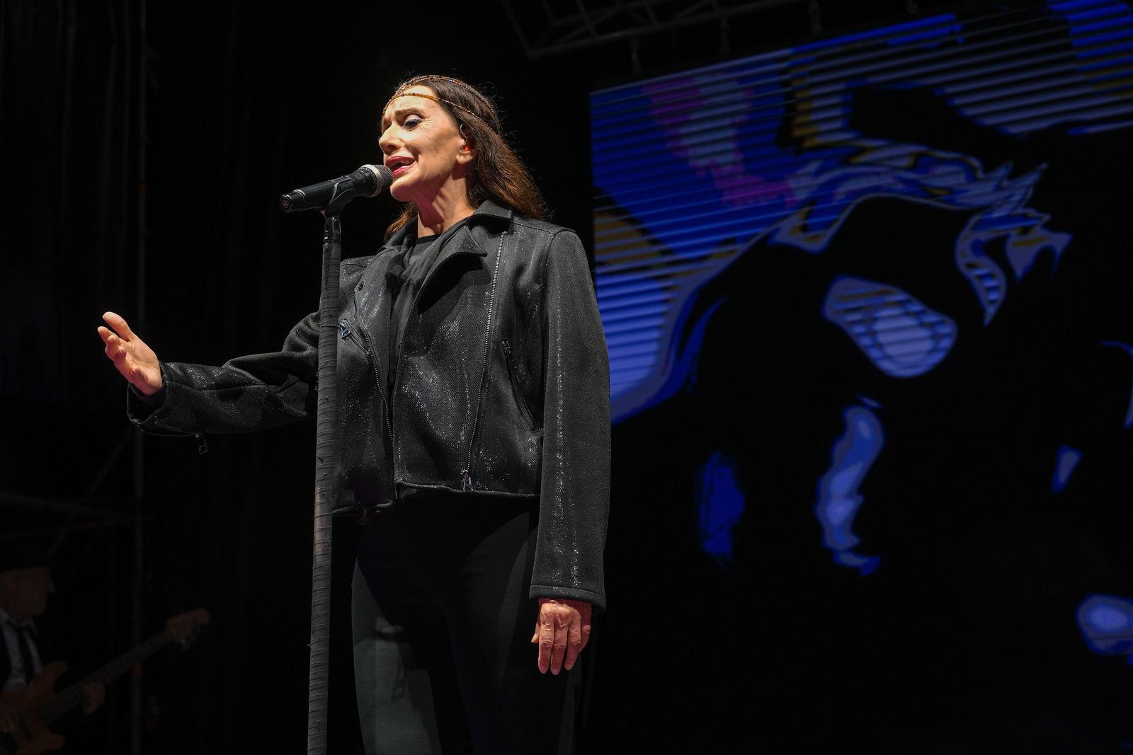 Concierto de Luz Casal en el CAAC