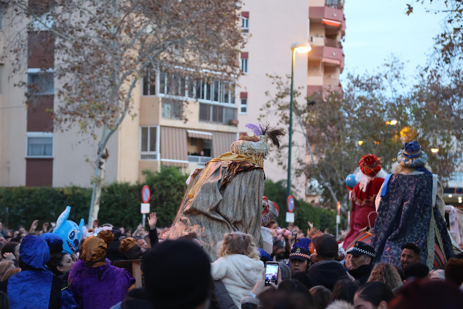 La Cabalgata de Reyes Magos de Cruz de Humilladero, en imágenes