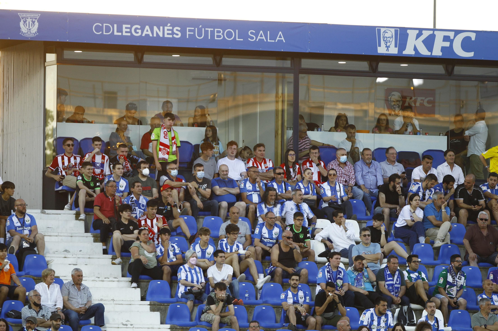 Imágenes del C.D. Leganés-U.D. Almería. Ascenso a la Liga Santander de Fútbol