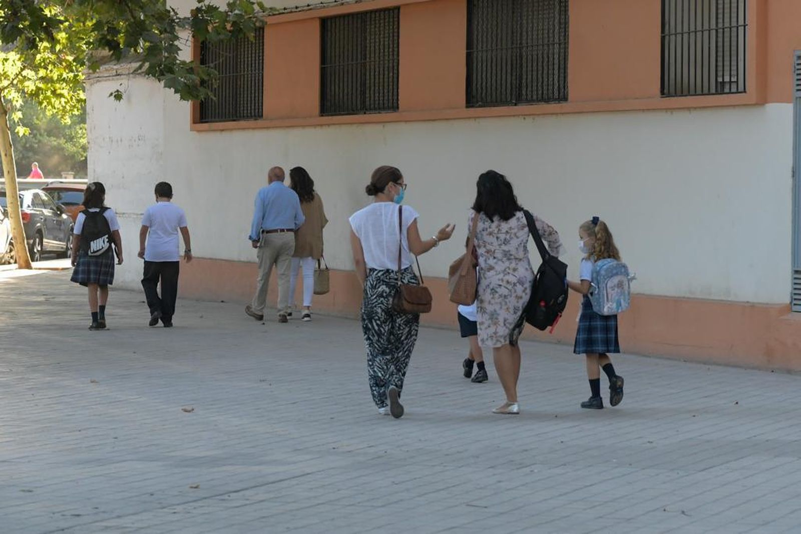 Fotos: así está siendo la vuelta al cole 2021 en Granada