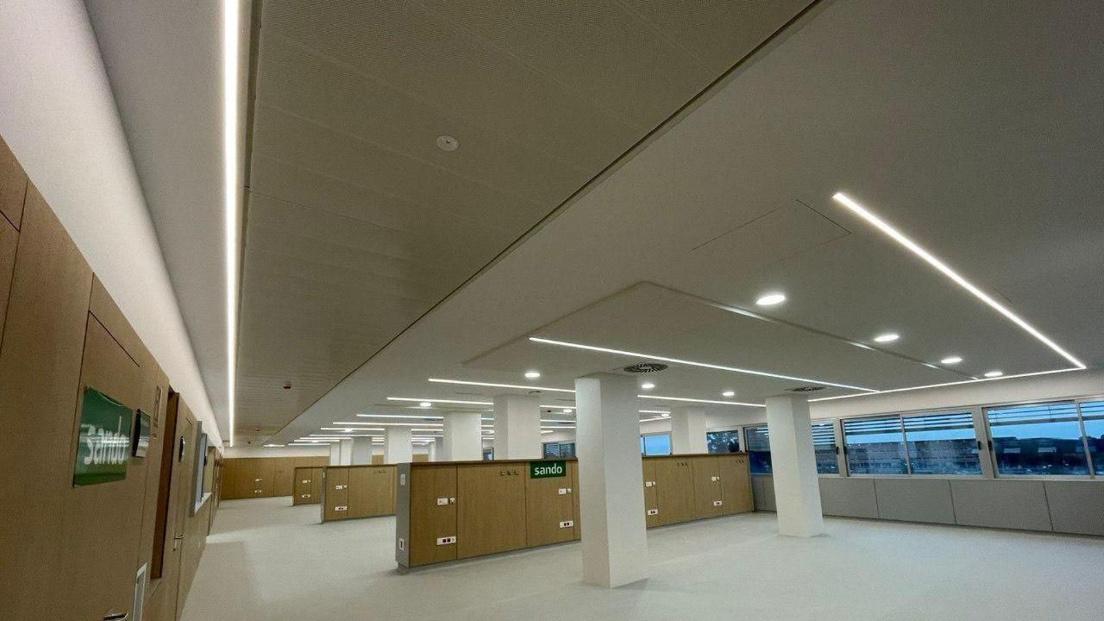 Las instalaciones están acabadas desde enero, pero siguen sin uso.