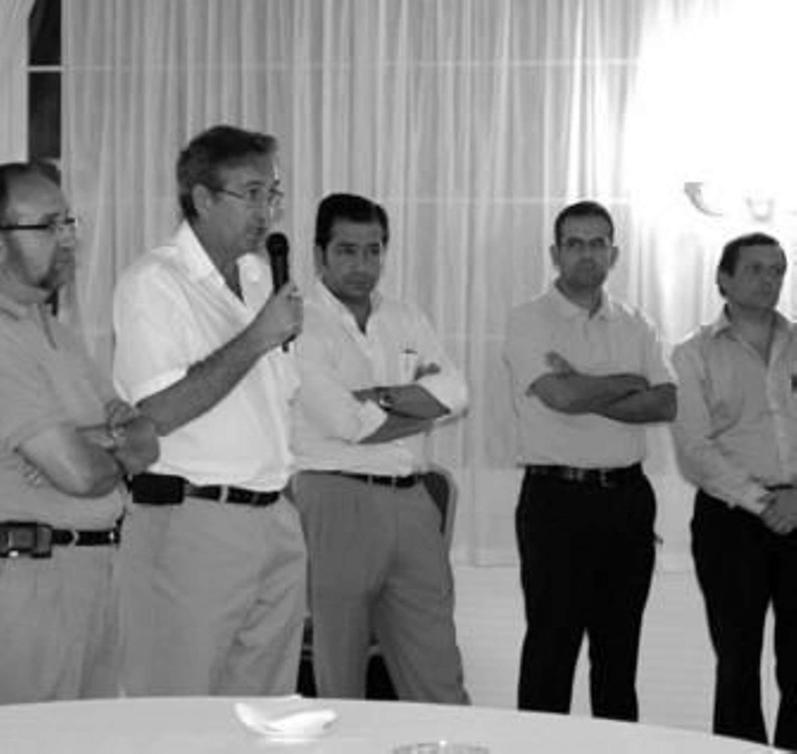 Imagen del encuentro que mantuvieron el jueves el Grupo Ruiz con empleados de la CTM.