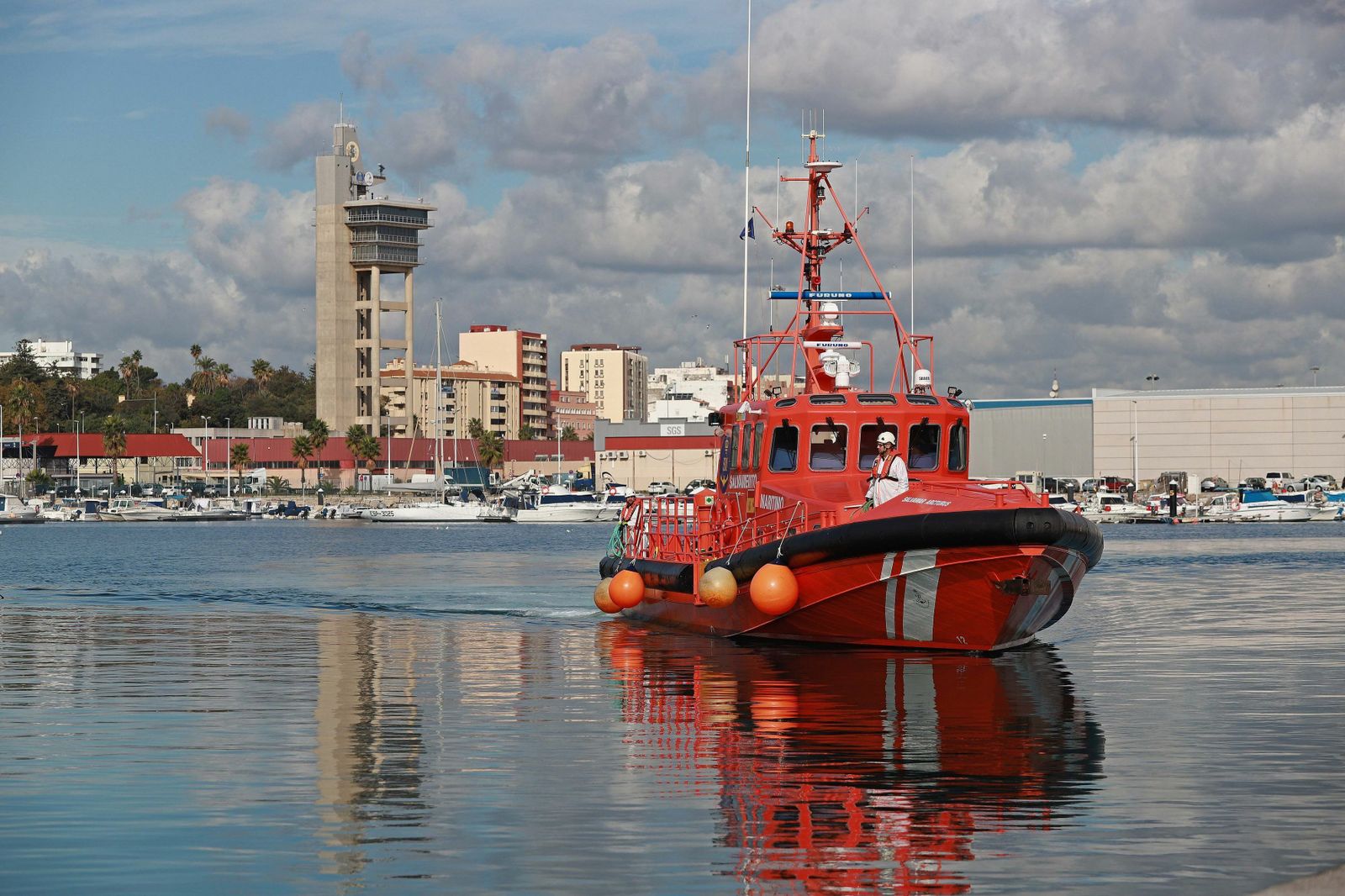 Una embarcación de Salvamento Marítimo.
