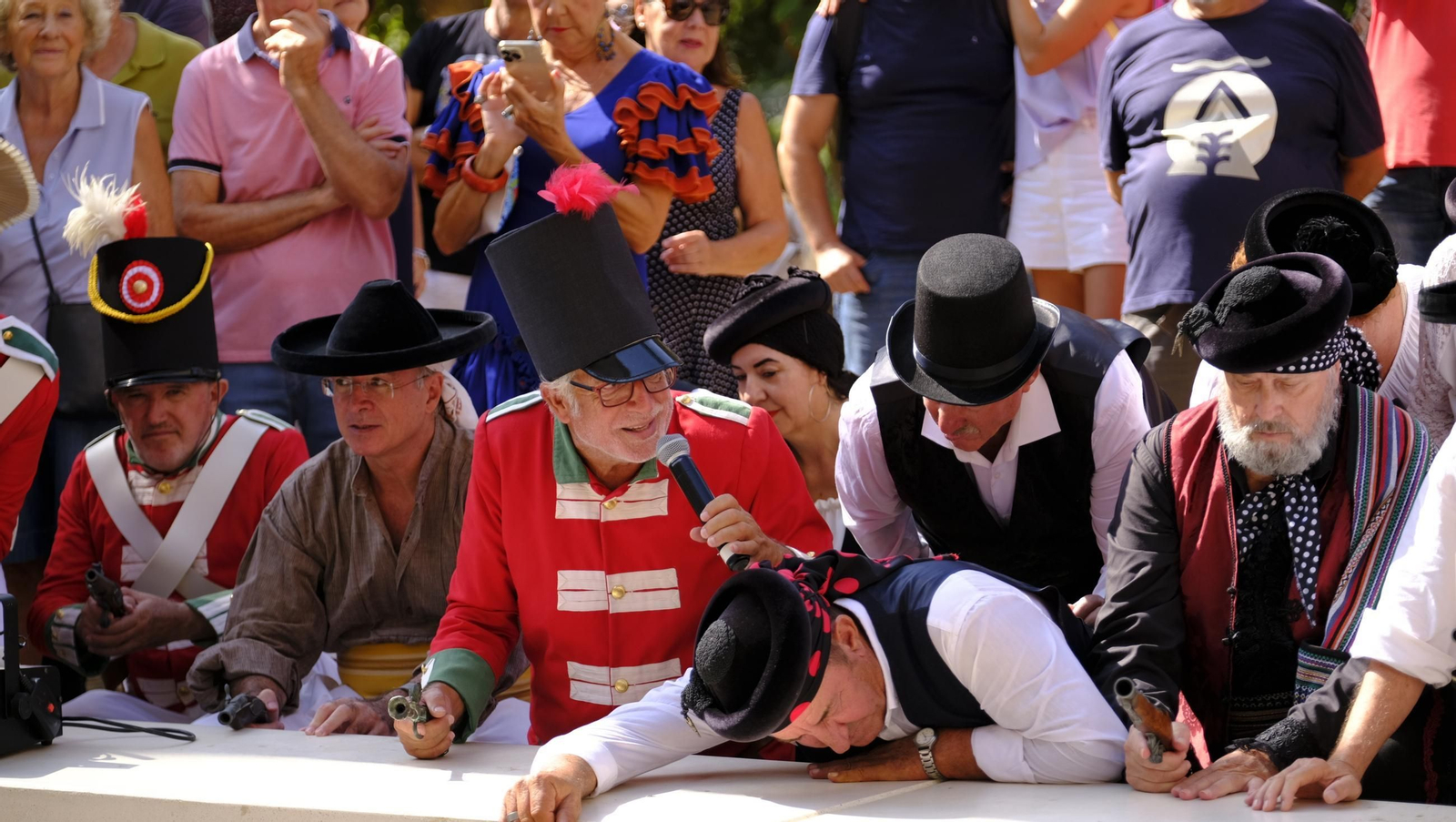 Recreación histórica de Los Coloraos, en imágenes