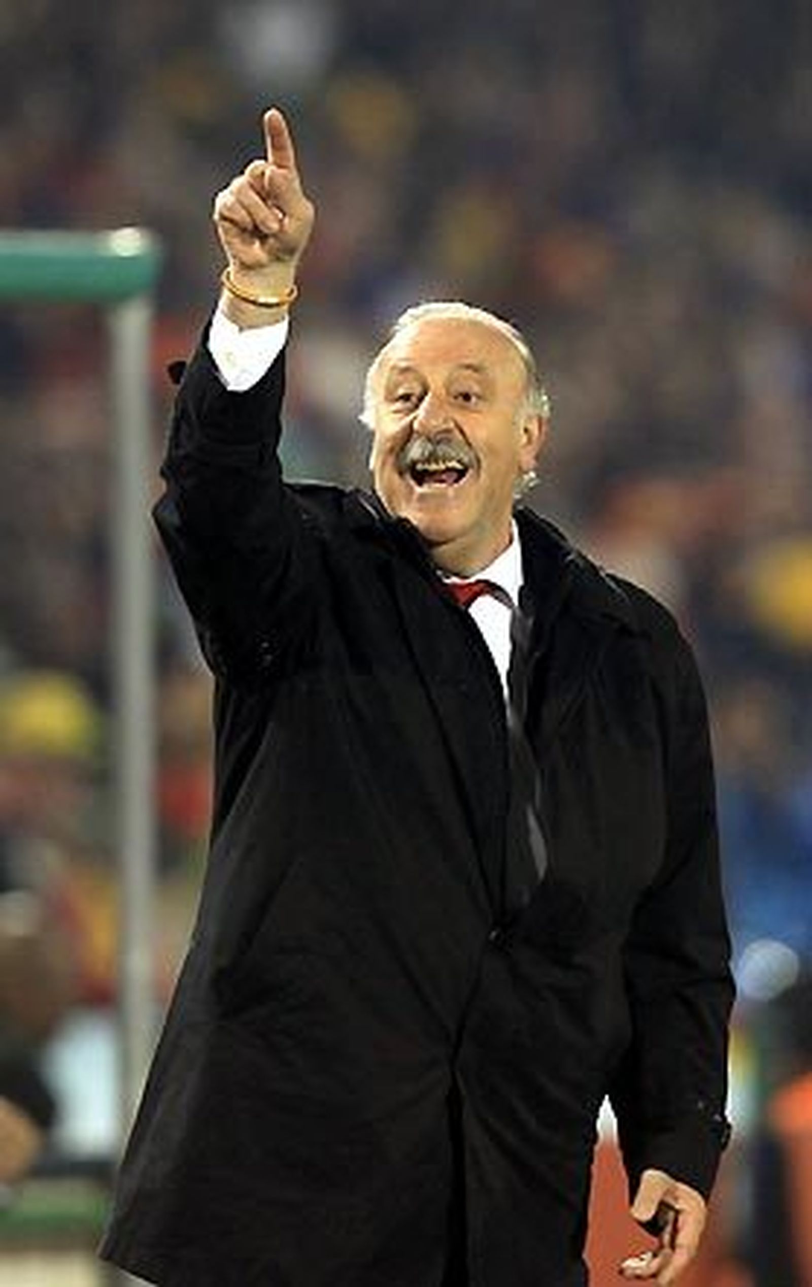 Del Bosque, contento con la reacción