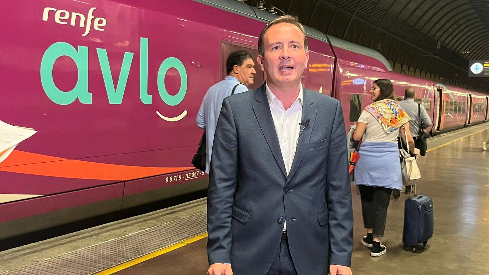 Javier Pérez, director de Área de Negocio de Alta Velocidad y otros Servicios Comerciales de Renfe.