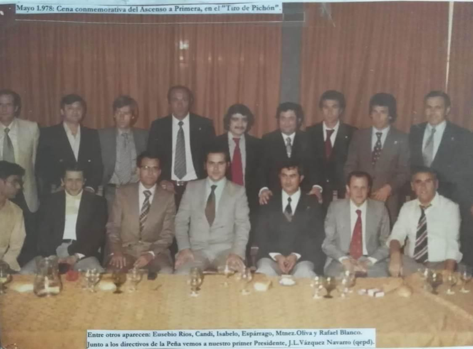 Imágenes de los 50 años de vida de la peña recreativista Navidad