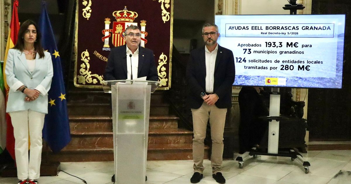 Las ayudas del Gobierno por las borrascas en Granada, oportunidad ...
