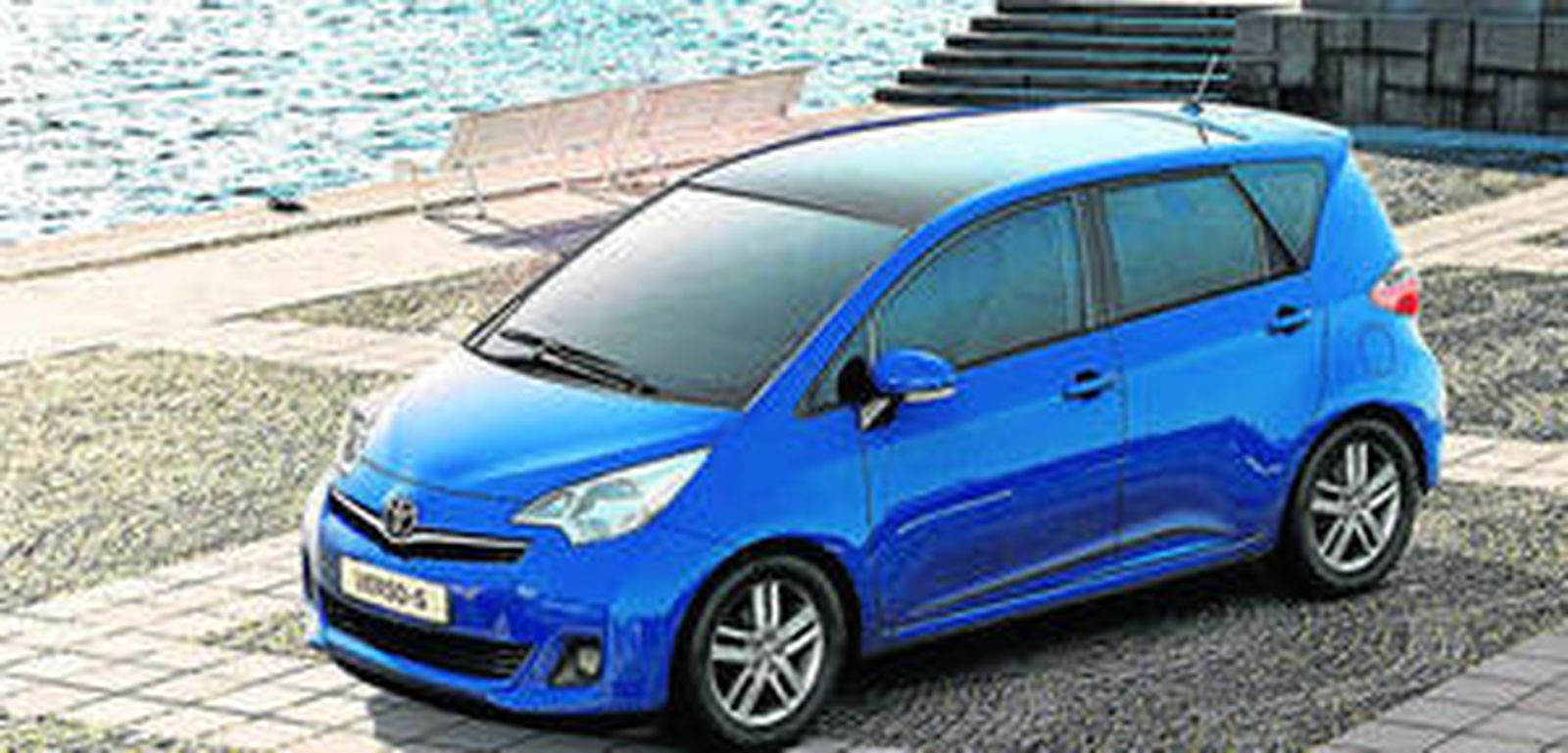 Un Toyota con tecnología hídrida como los que se mostrarán en París.