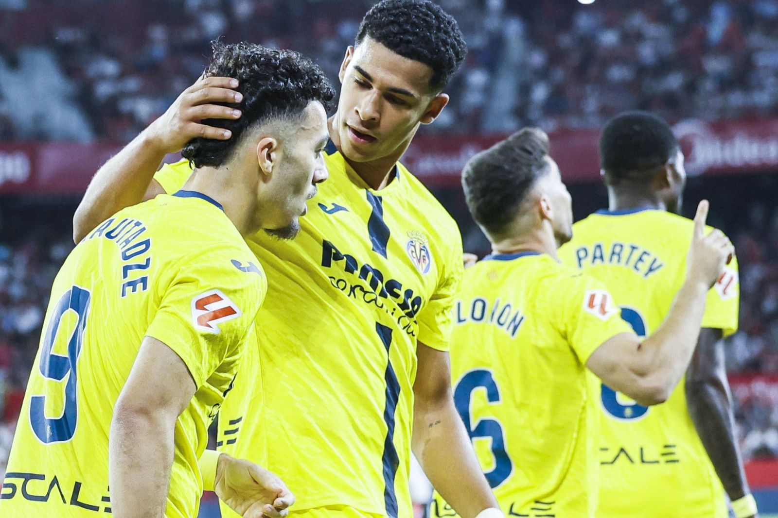 Las fotos del Sevilla-Villarreal