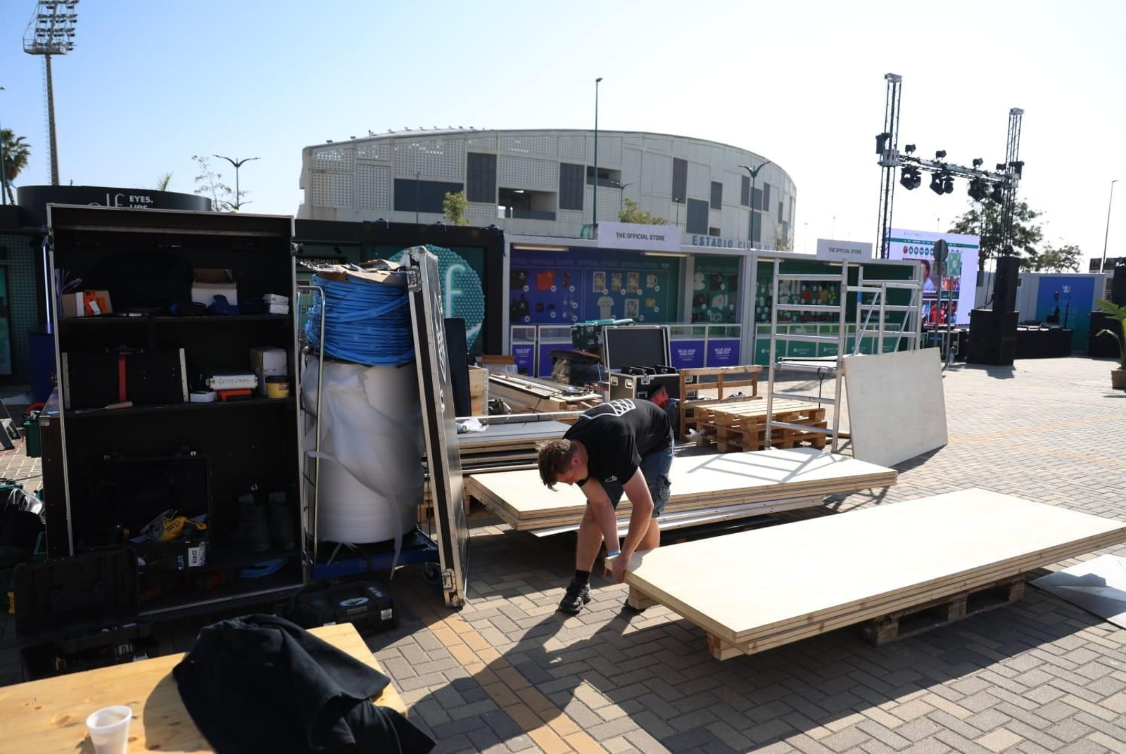 Así es la espectacular ciudad del tenis construida para la Copa Davis y la Billie Jean King Cup