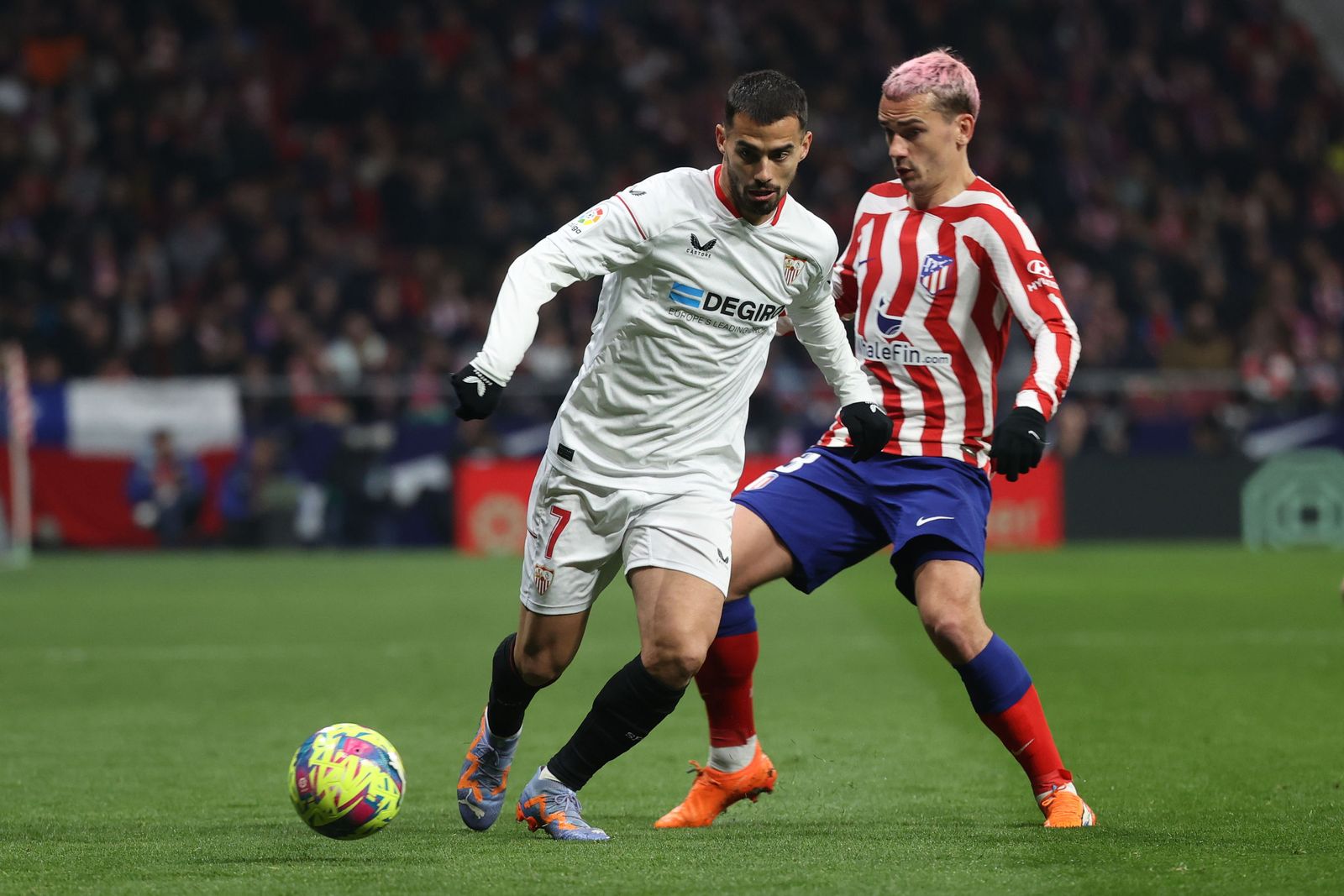 Las fotos de la debacle del Sevilla contra el Atlético