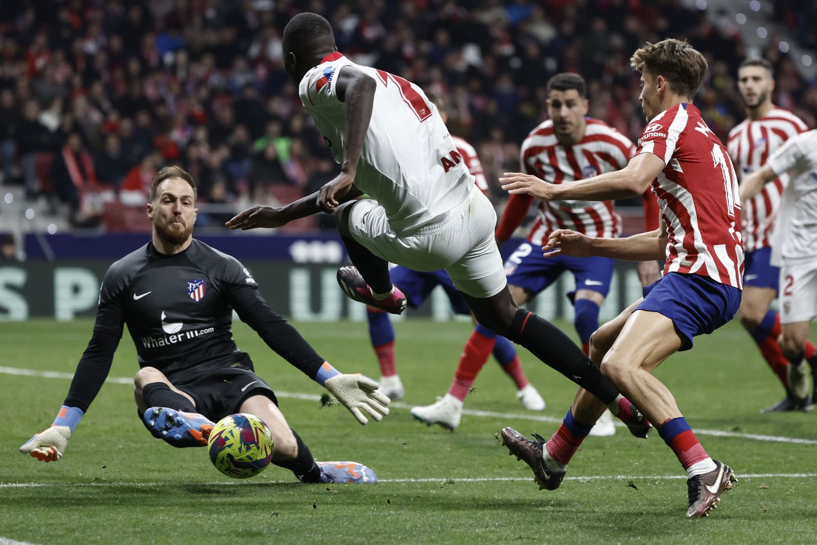 Las fotos de la debacle del Sevilla contra el Atlético