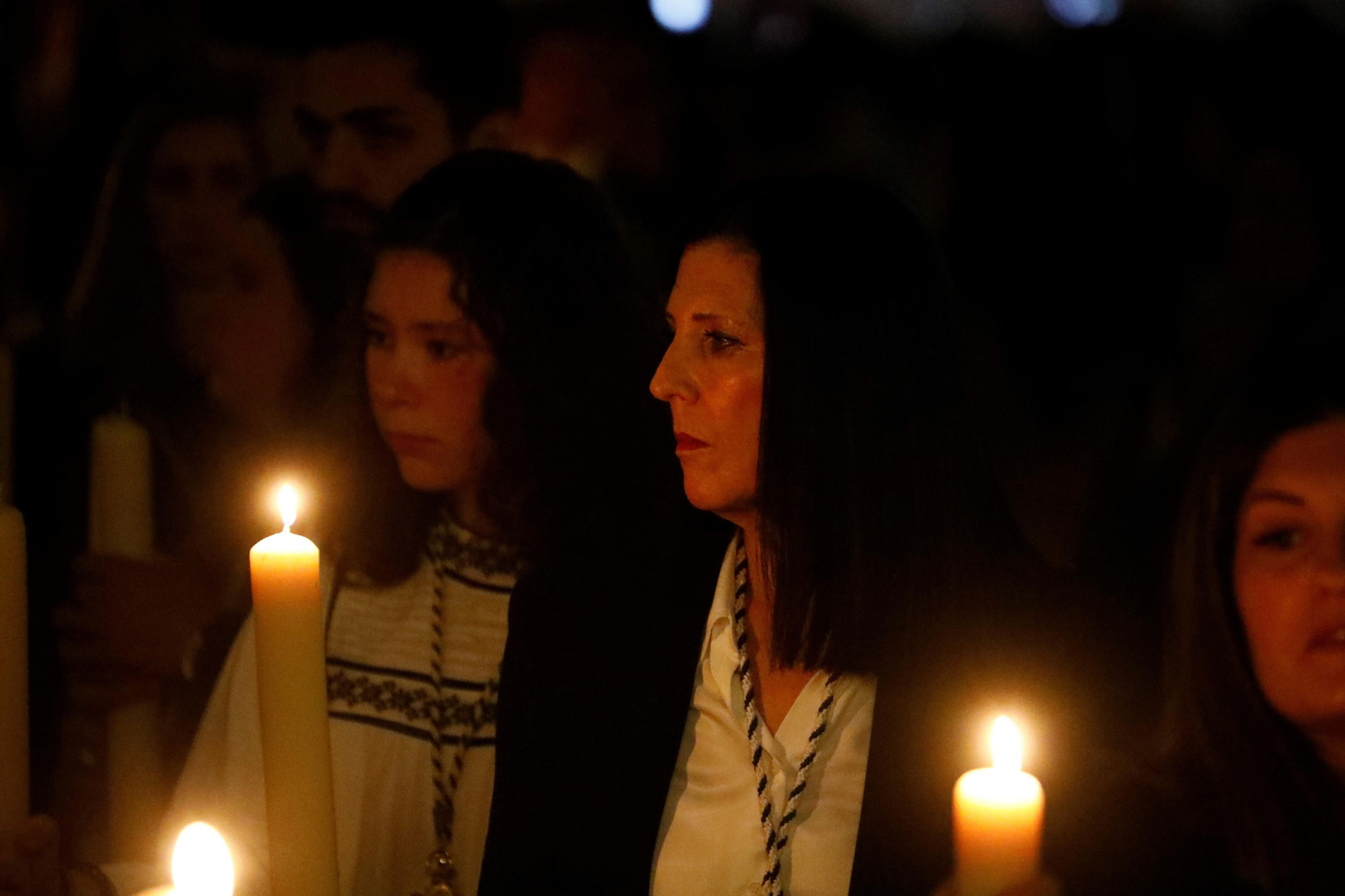 El vía crucis del Señor de la Humildad y Paciencia de Córdoba, en imágenes