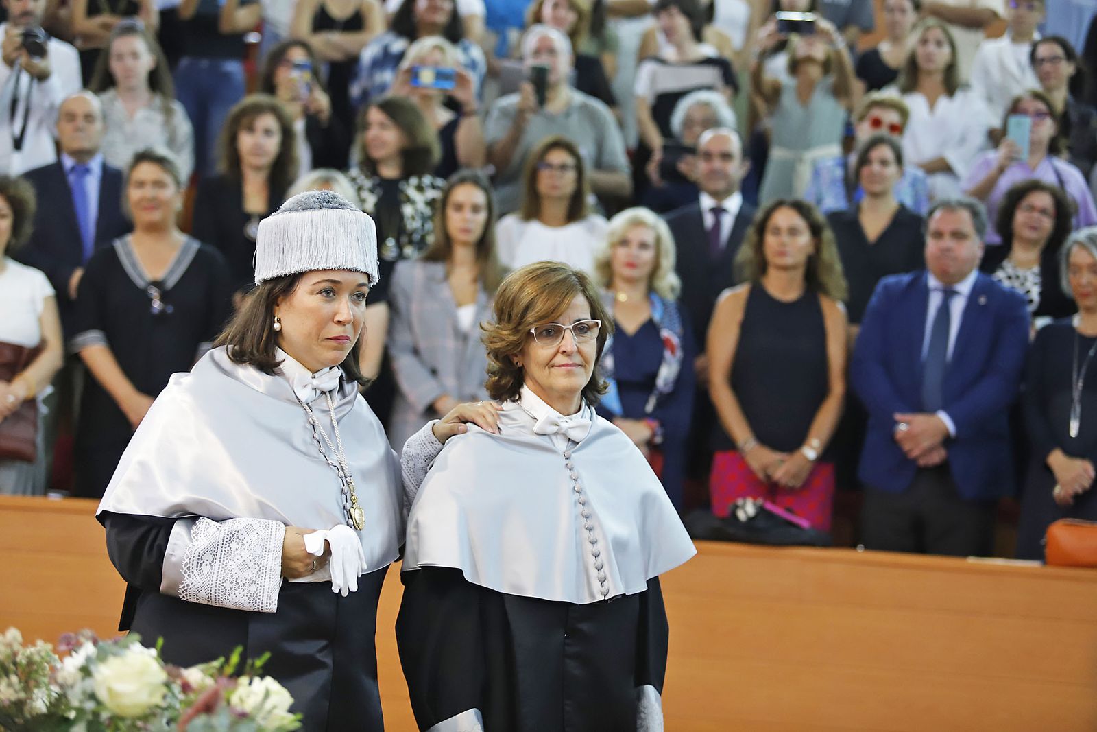 Acto de investidura de María Teresa Moreno Casbas como Doctora Honoris Causa de la Universidad de Huelva