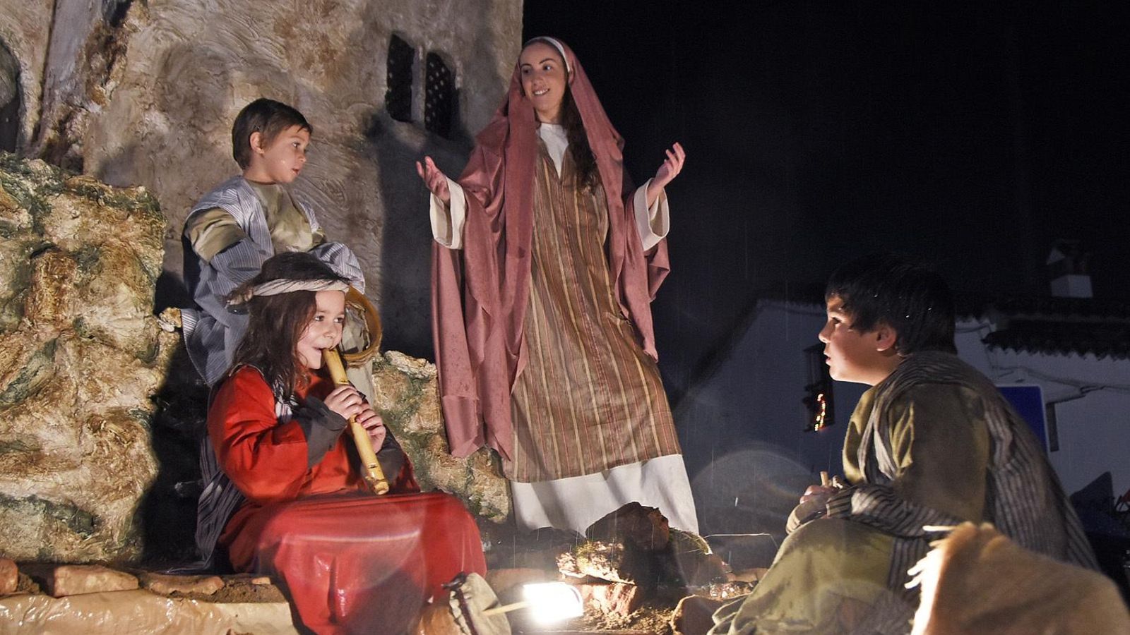 Los niños son los protagonistas.