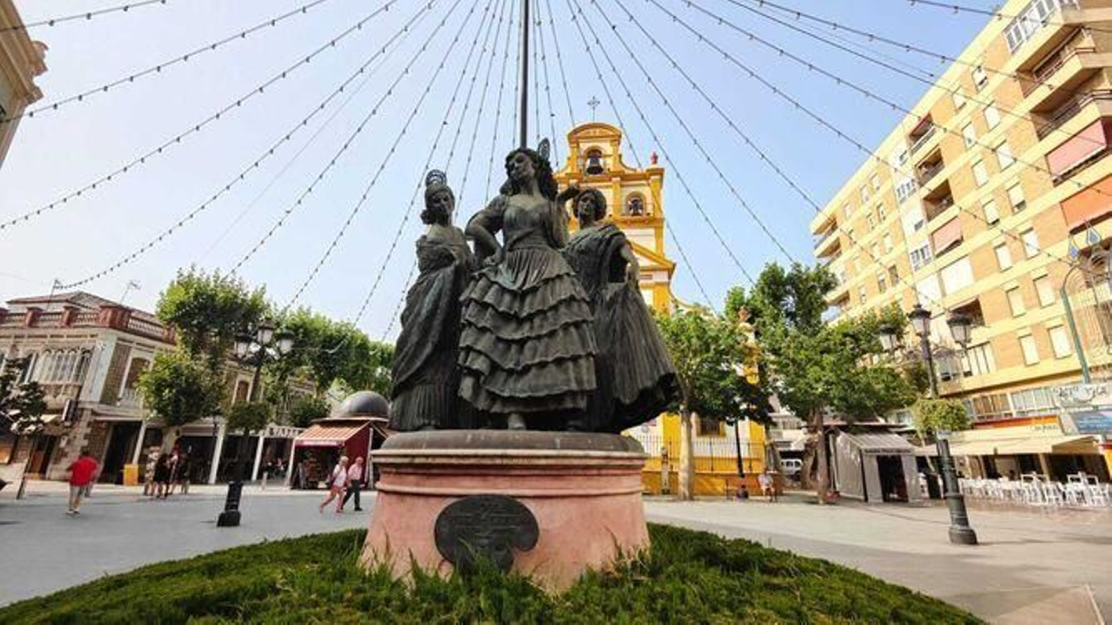 Escultura de Las Tres Gracias.