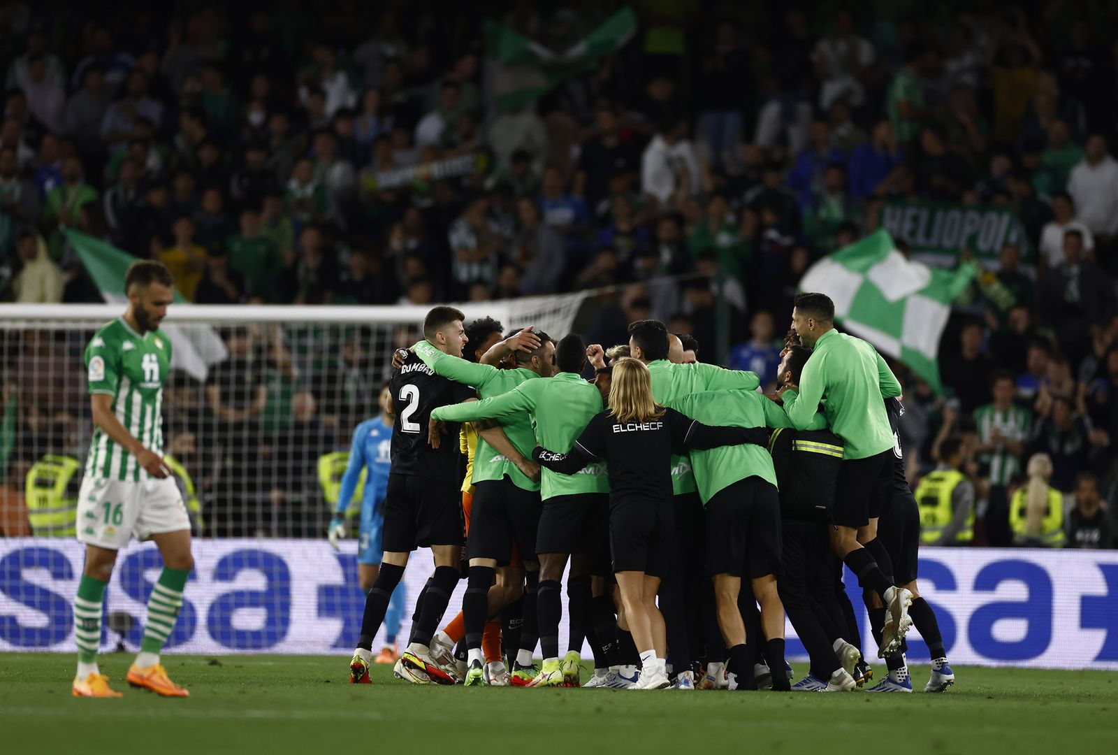 Las imágenes del Betis-Elche