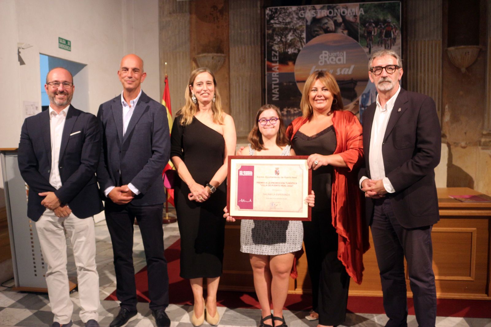 Entrega del Premio a la Promoción Turística Villa de Puerto Real