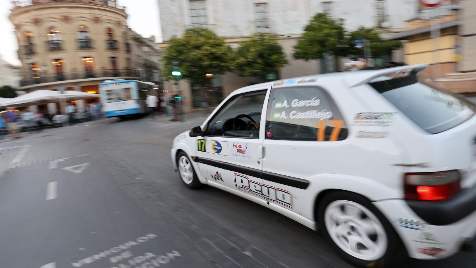 Salida del Rally Ciudad de Jerez 2024