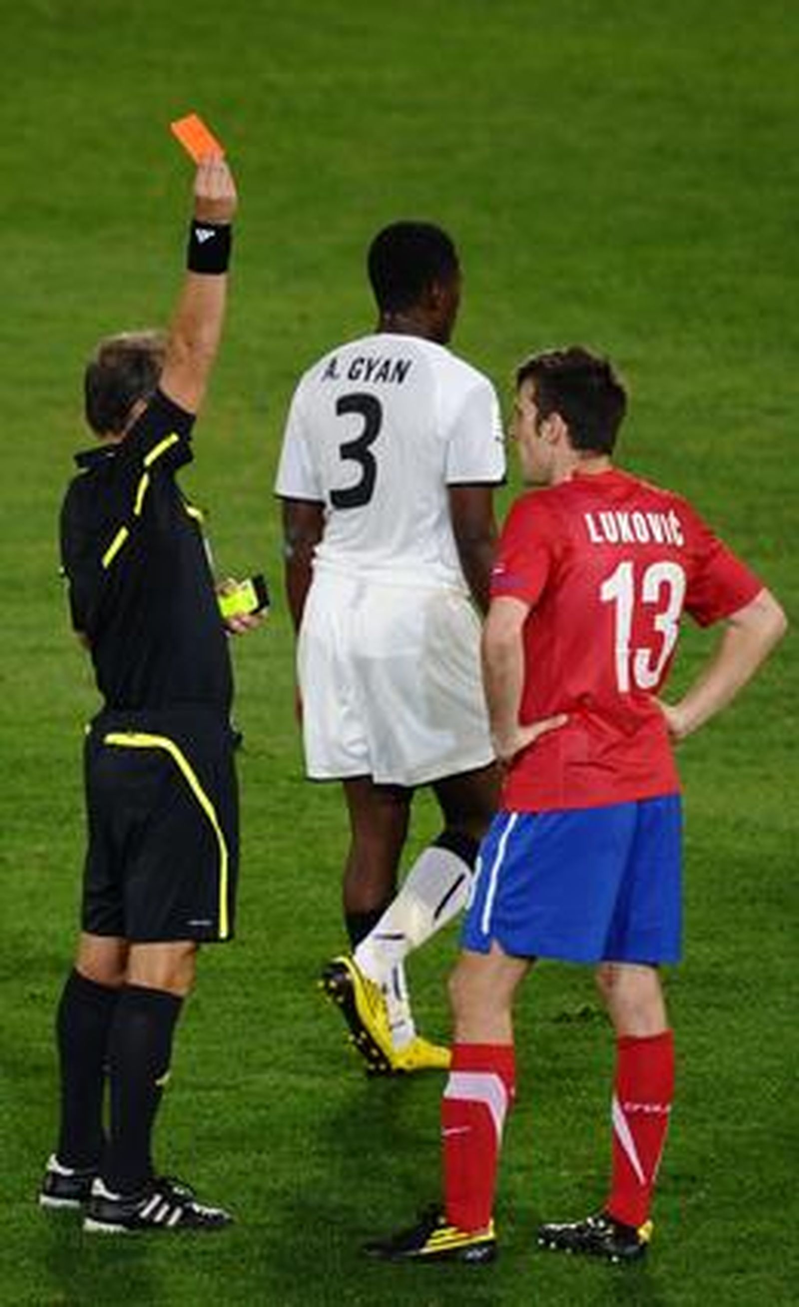 Ghana es la primera selección africana que gana en el Mundial de Sudáfrica. / AFP