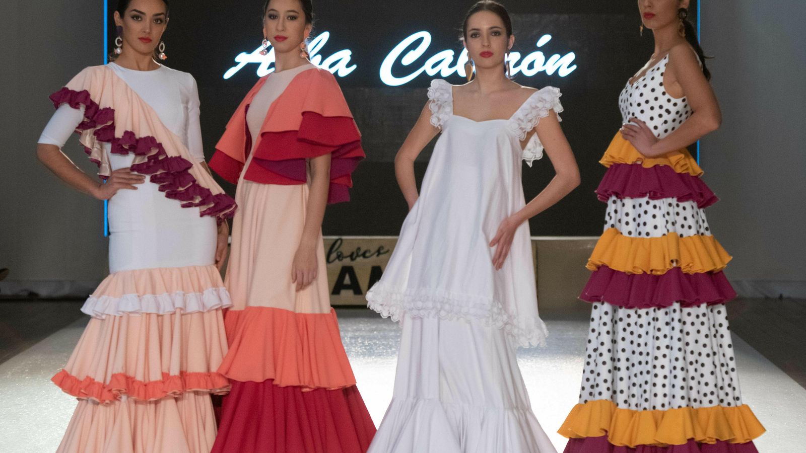 Desfile de Alba Calerón en Lepe Loves Flamenco 2020