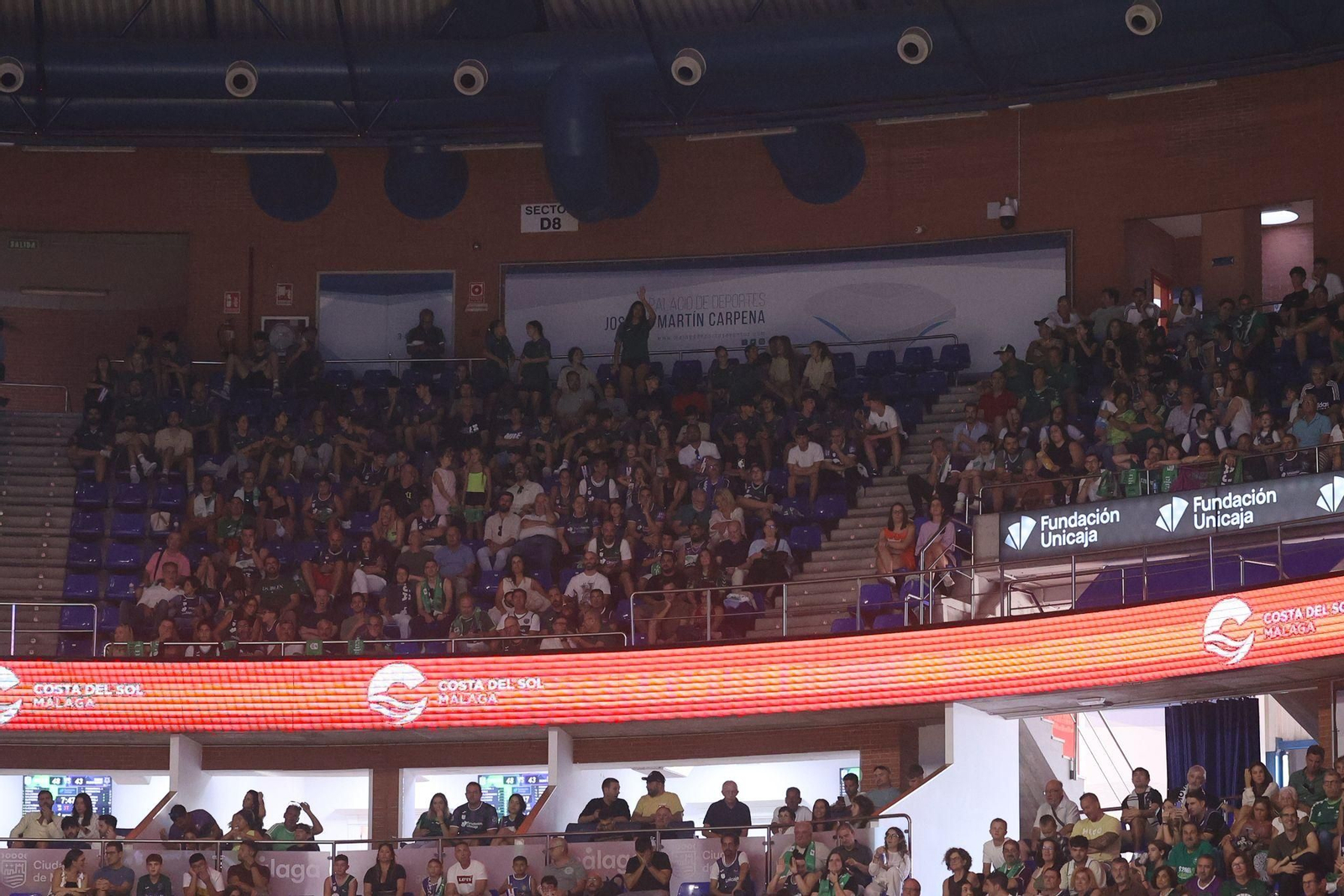 Búscate en el Carpena durante el Unicaja - Bilbao Basket