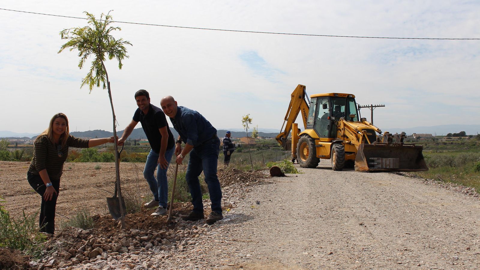 En 2016 el Ayuntamiento de Huércal-Overa repobló la Vía Verde.