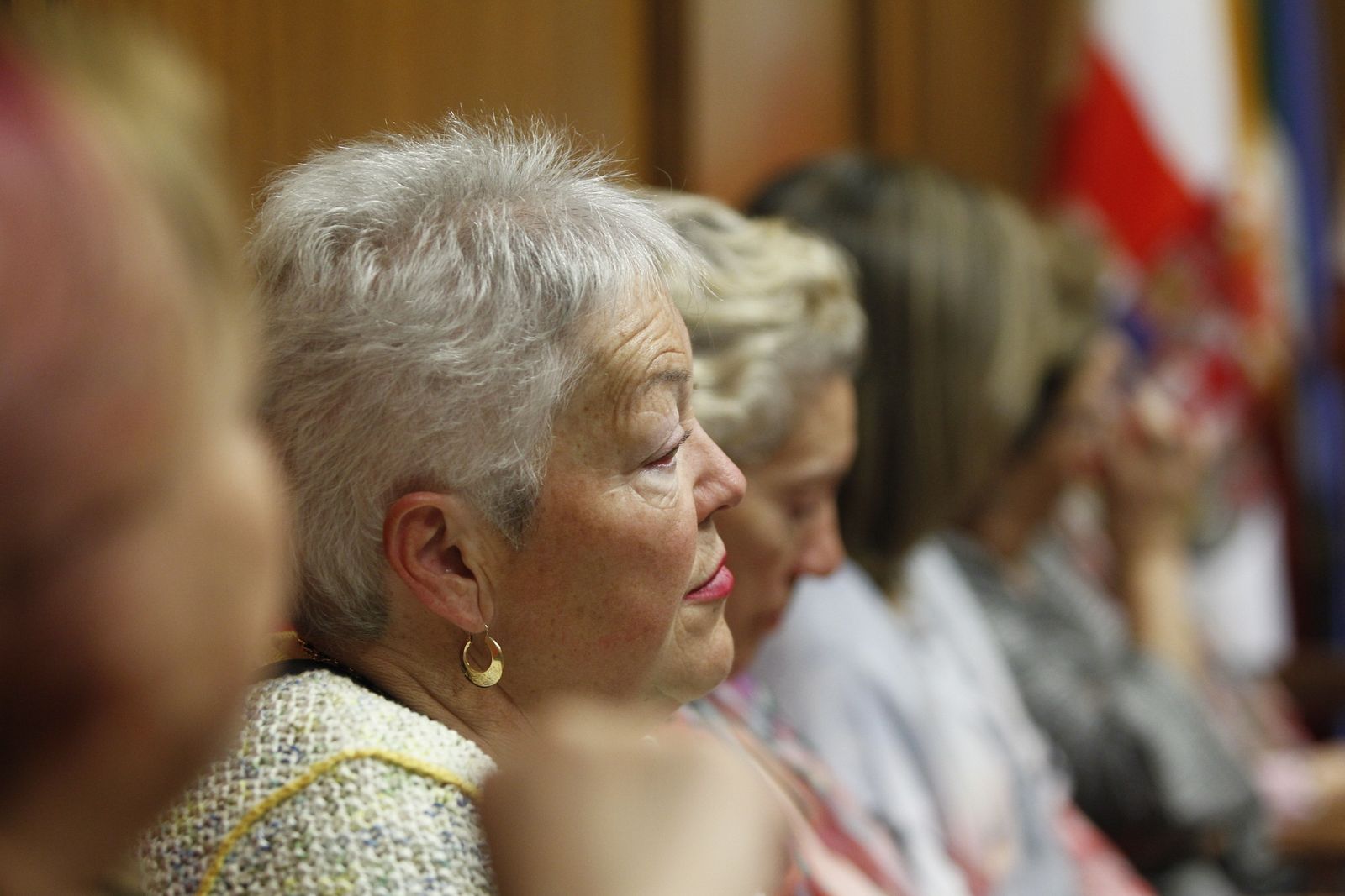 Fotogalería entrega acreditaciones Talleres Carmen de Burgos. Diputación de Almería