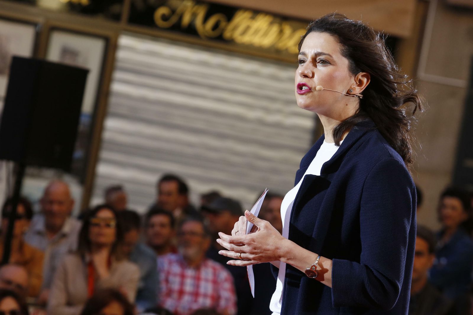 Imágenes del acto de Inés Arrimadas en Granada