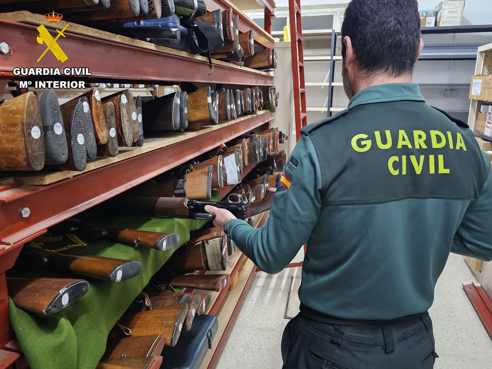 Armas custodiadas por el instituto armado.