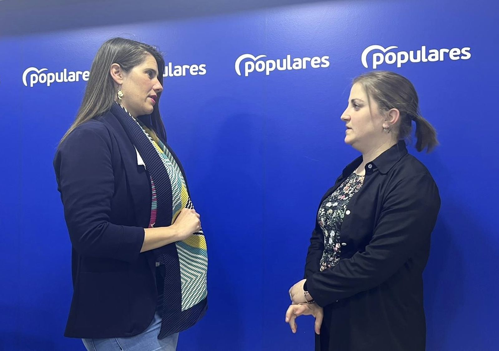 Araceli Cabello y Estefanía Cortés.