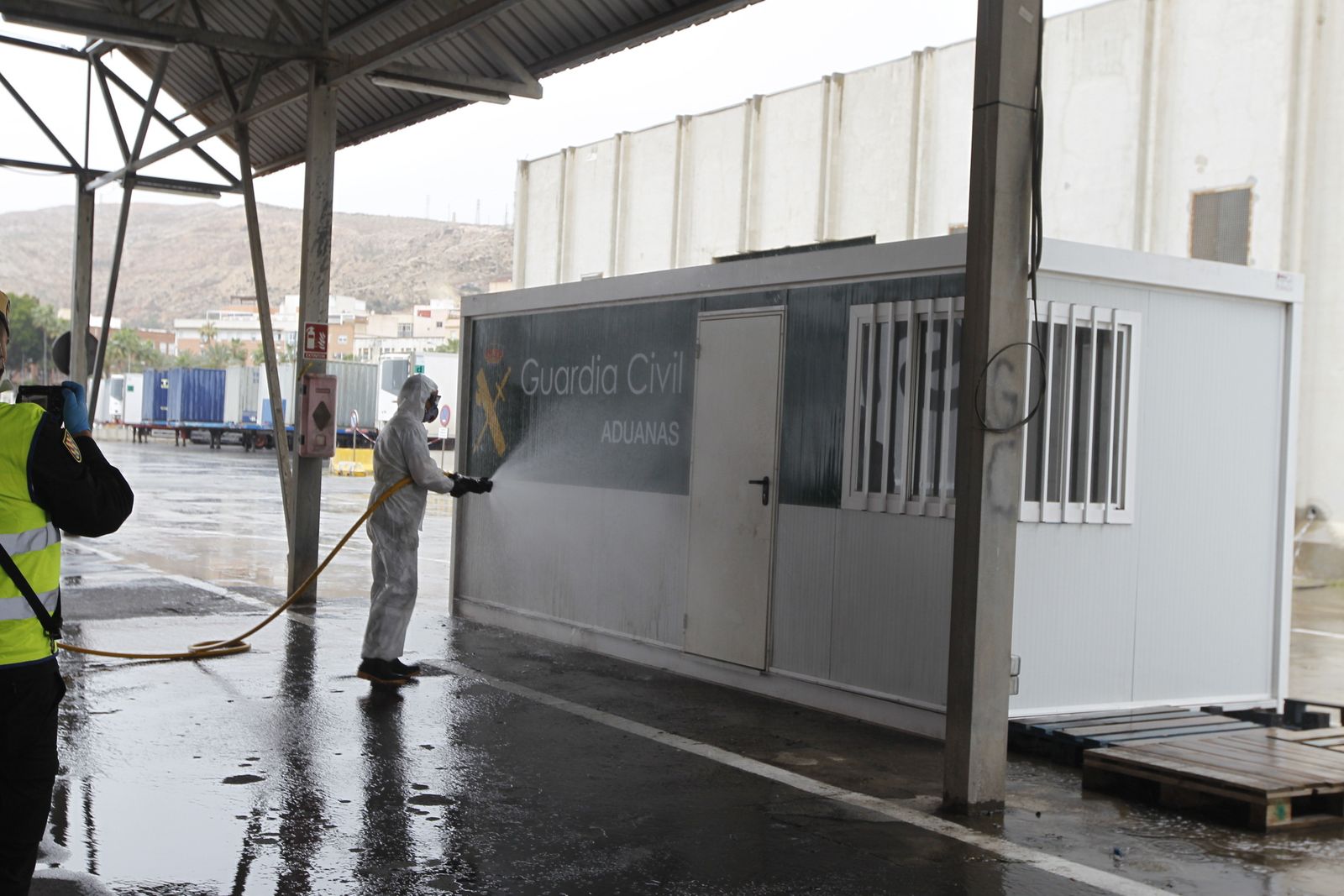 Fotogalería Coronavirus. Actuación UME en Almería.