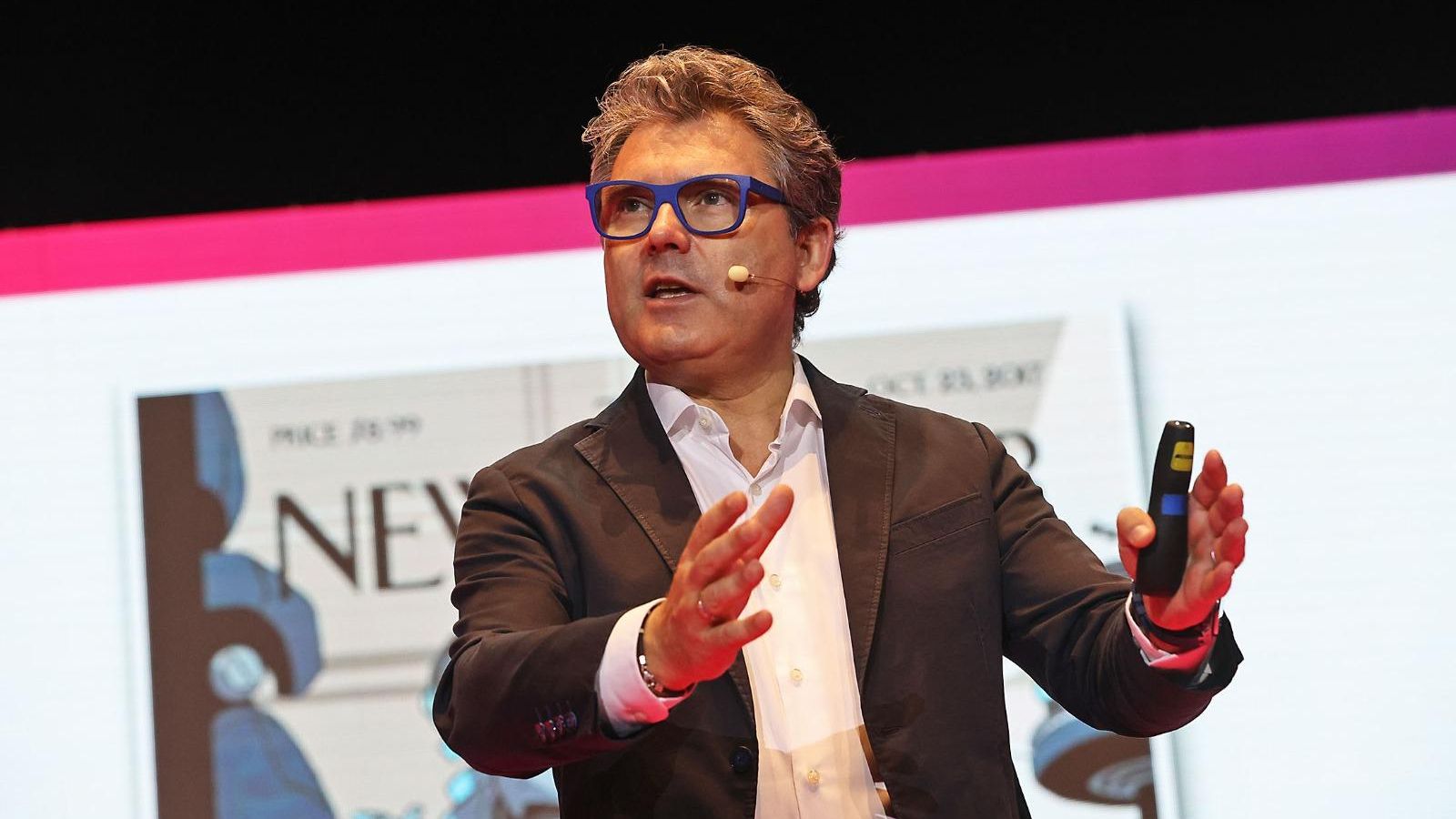 Marc Vidal durante su ponencia.