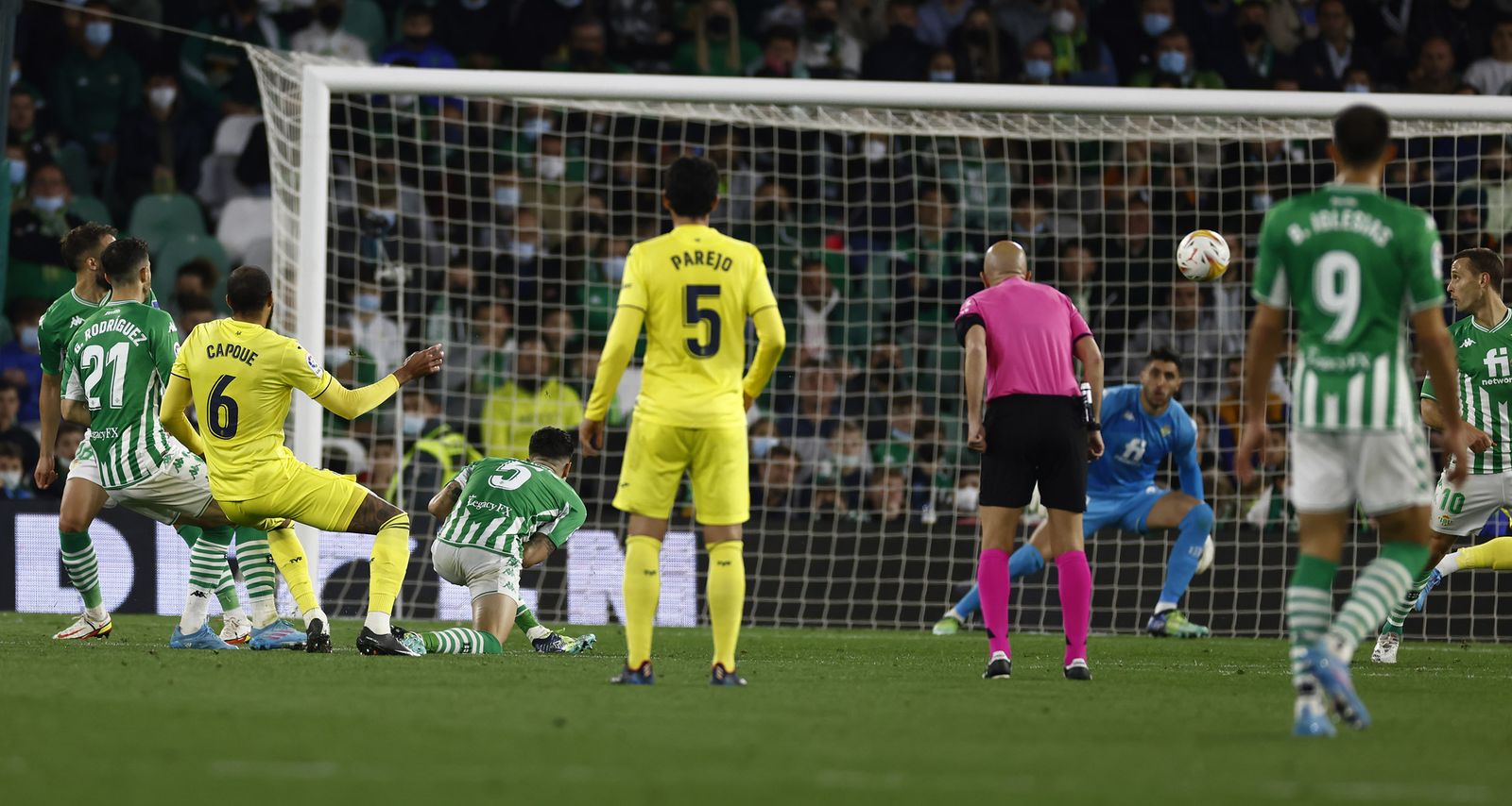 Las imágenes del Betis-Villarreal