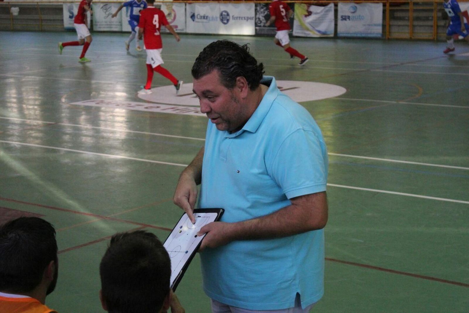 Rafa García, nuevo entrenador del Deportivo Córdoba.