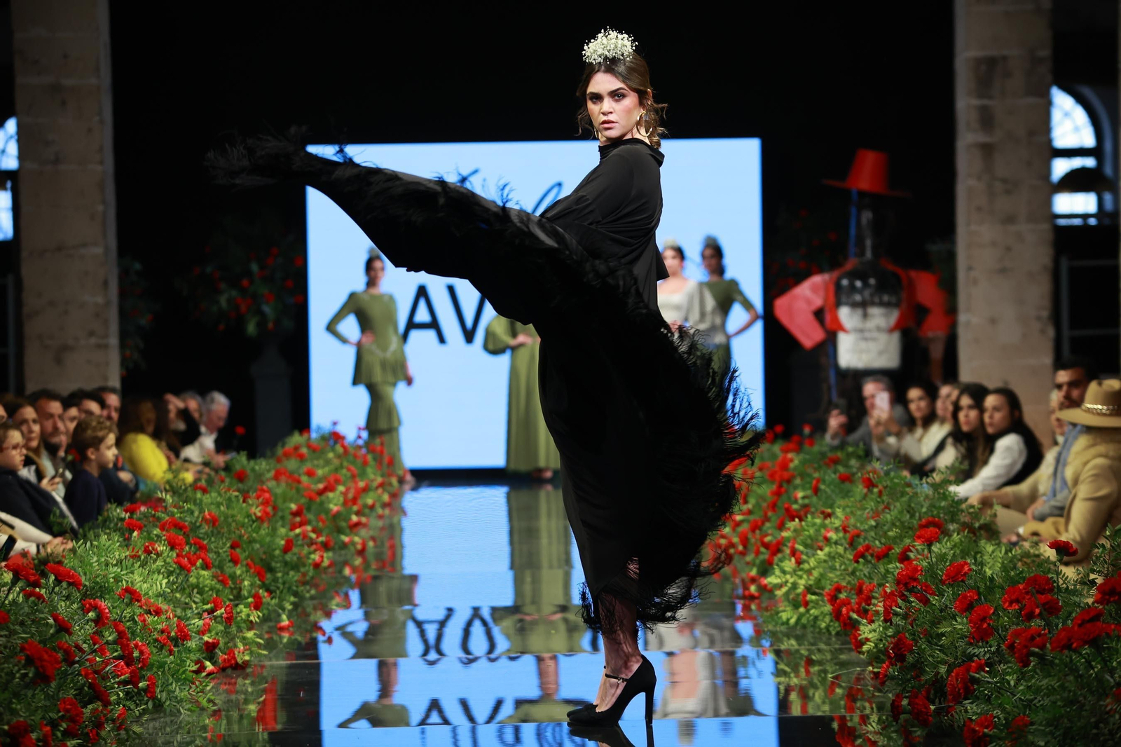 Los trajes de flamenca más bonitos de la Pasarela Flamenca Jerez 2023, todas las fotos