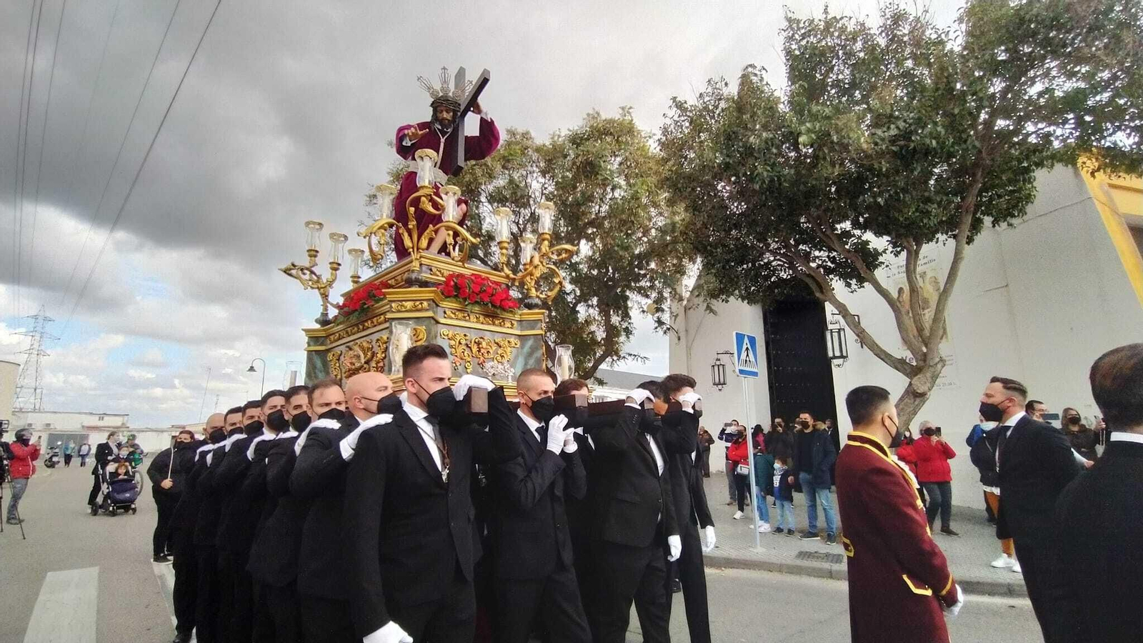 Vía crucis de las Tres Caídas en San Fernando