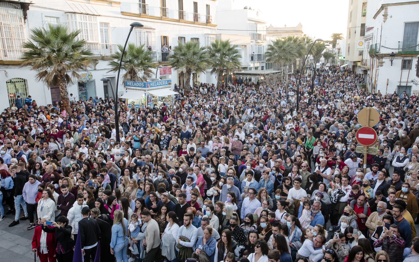 Las imágenes de la cofradía del Nazareno en la Semana Santa de  Chiclana 2022