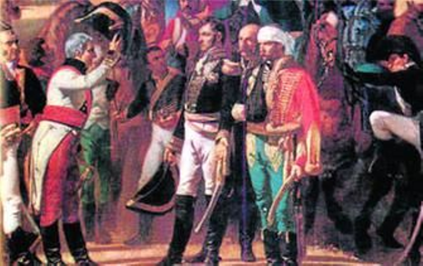 La derrota de Dupont (derecha) frente al general Castaños en Bailén pone fin a las esperanzas de Rosilly.