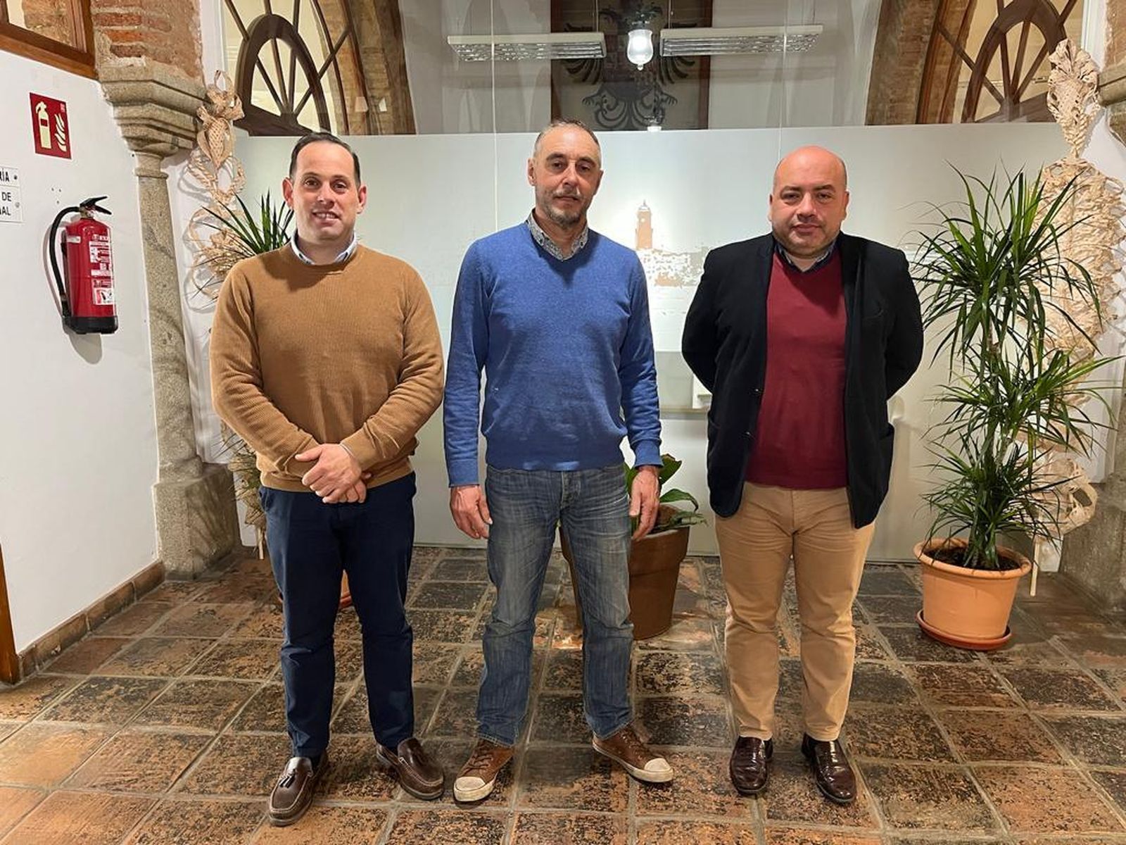 Juan Manuel Rísquez, José Ruiz y Gabriel Duque.